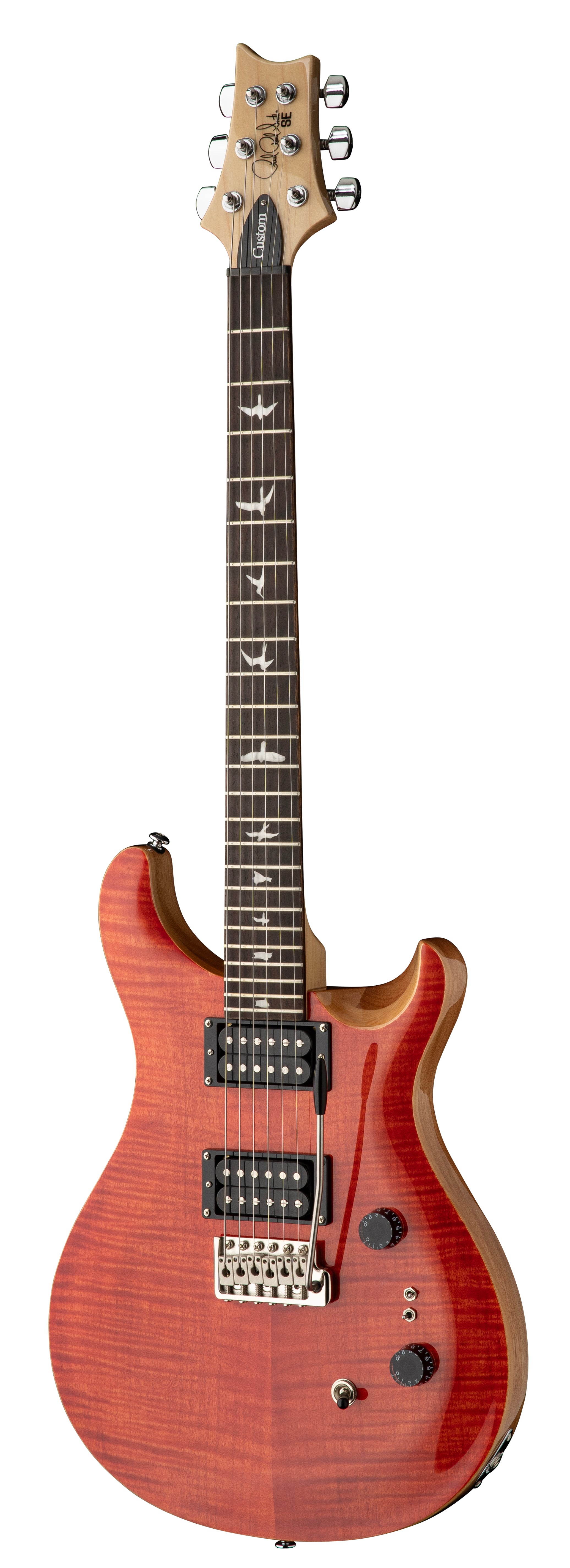 PRS SE Custom 24-08 Blood orange - HIENDGUITAR PRS SE GUITAR
