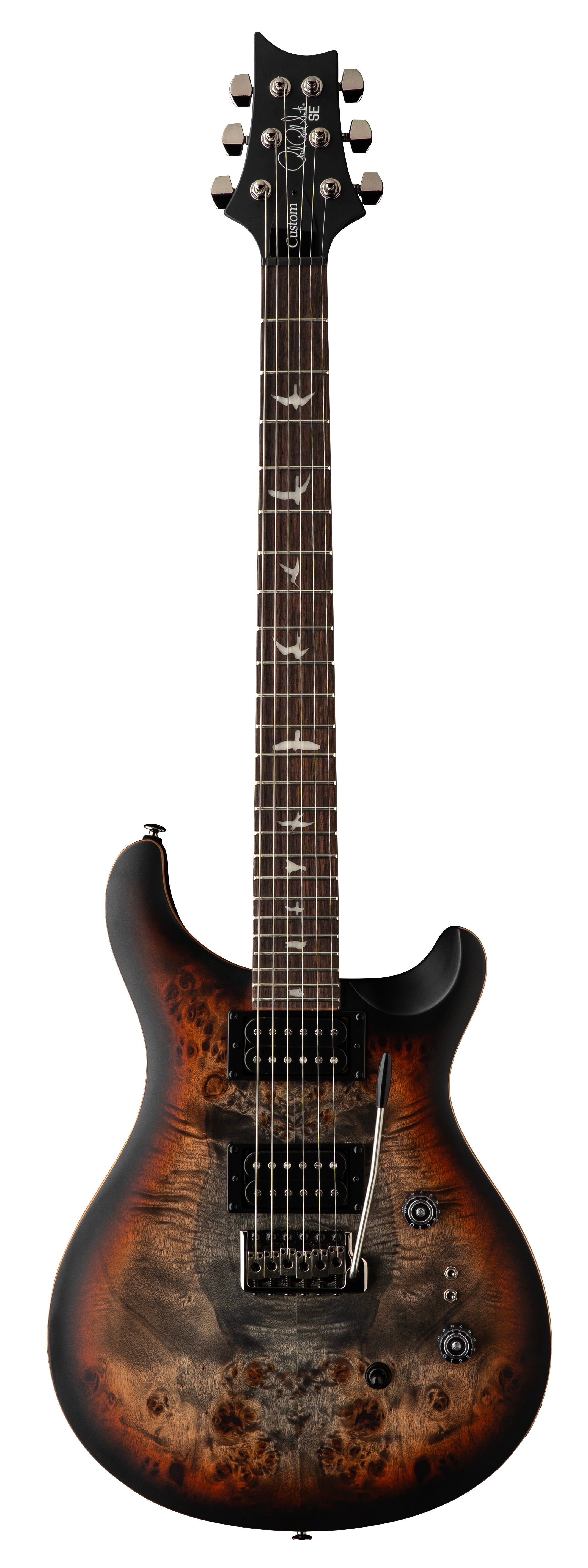 PRS SE "Exotic" Custom 24-08 Charcoal Cherry Midnight Burst