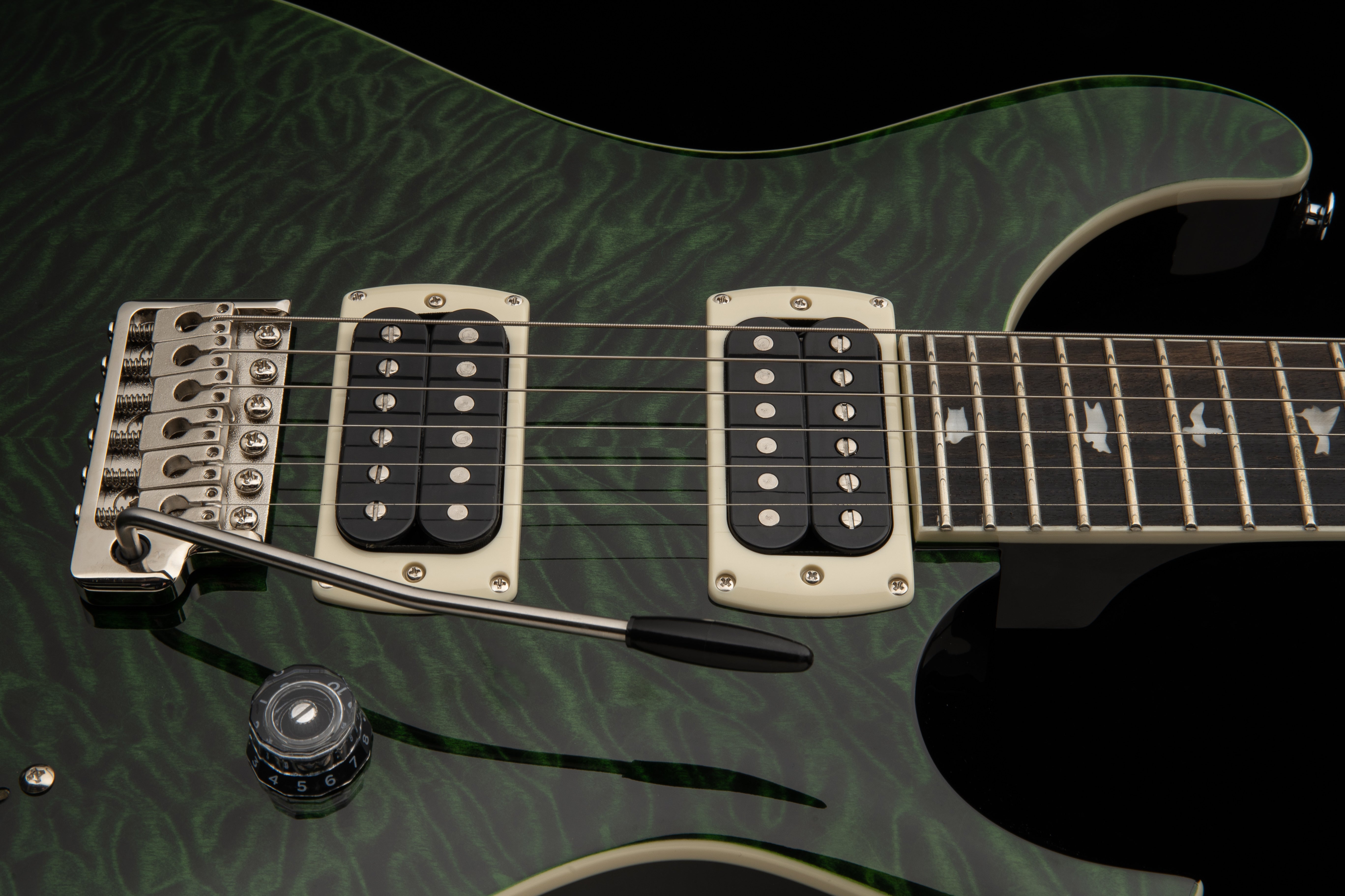 PRS SE Custom 24 Quilt Teal Black