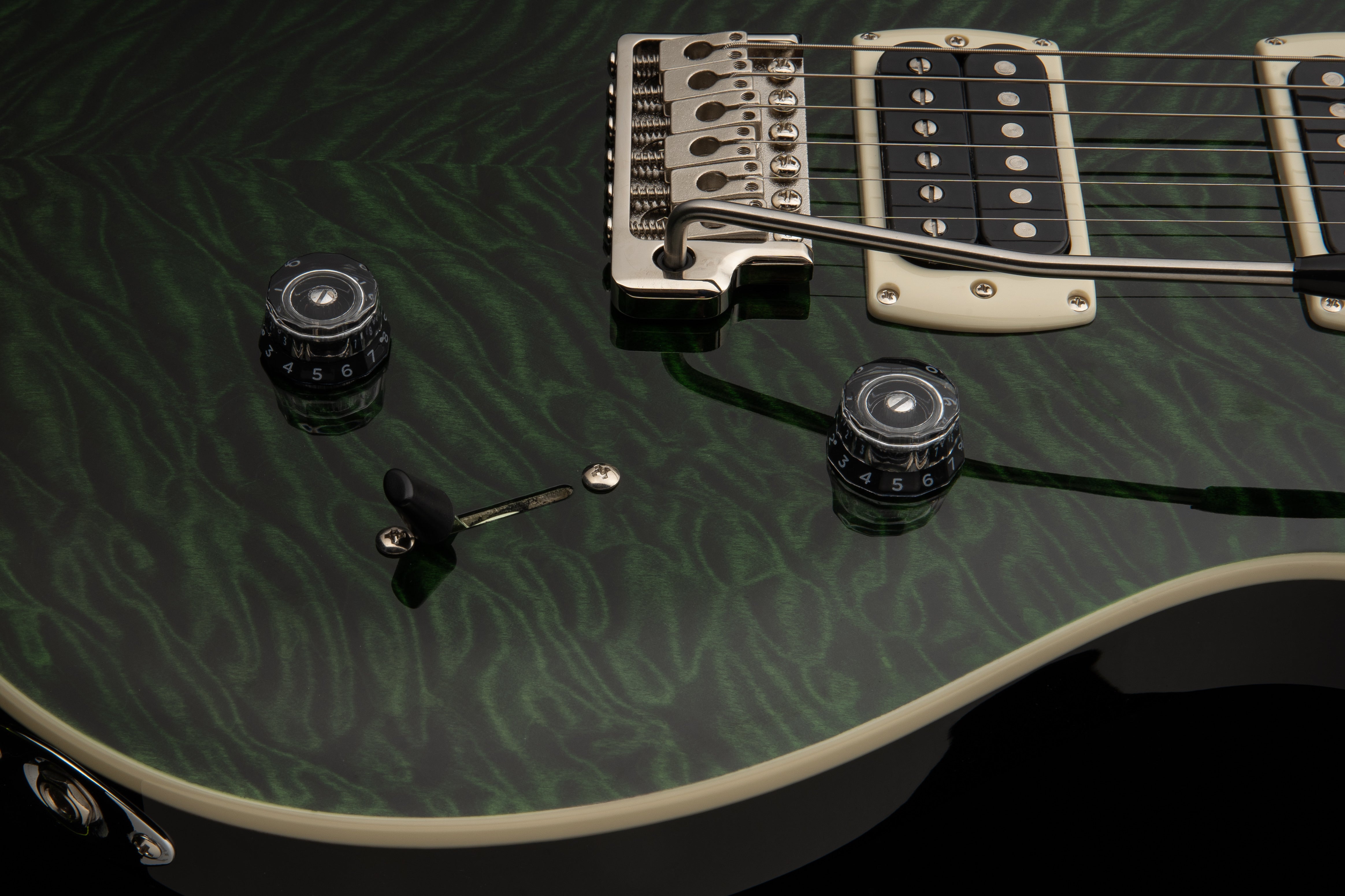 PRS SE Custom 24 Quilt Teal Black