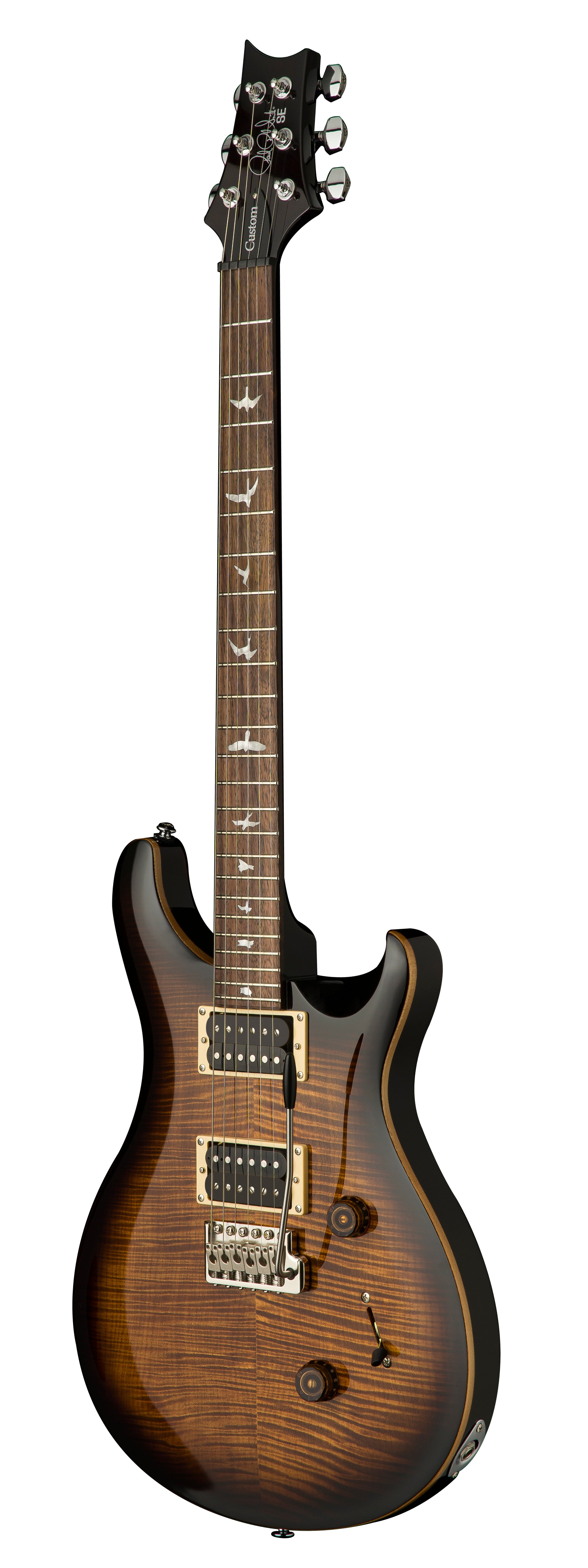 PRS SE Custom 24 Black Gold Burst