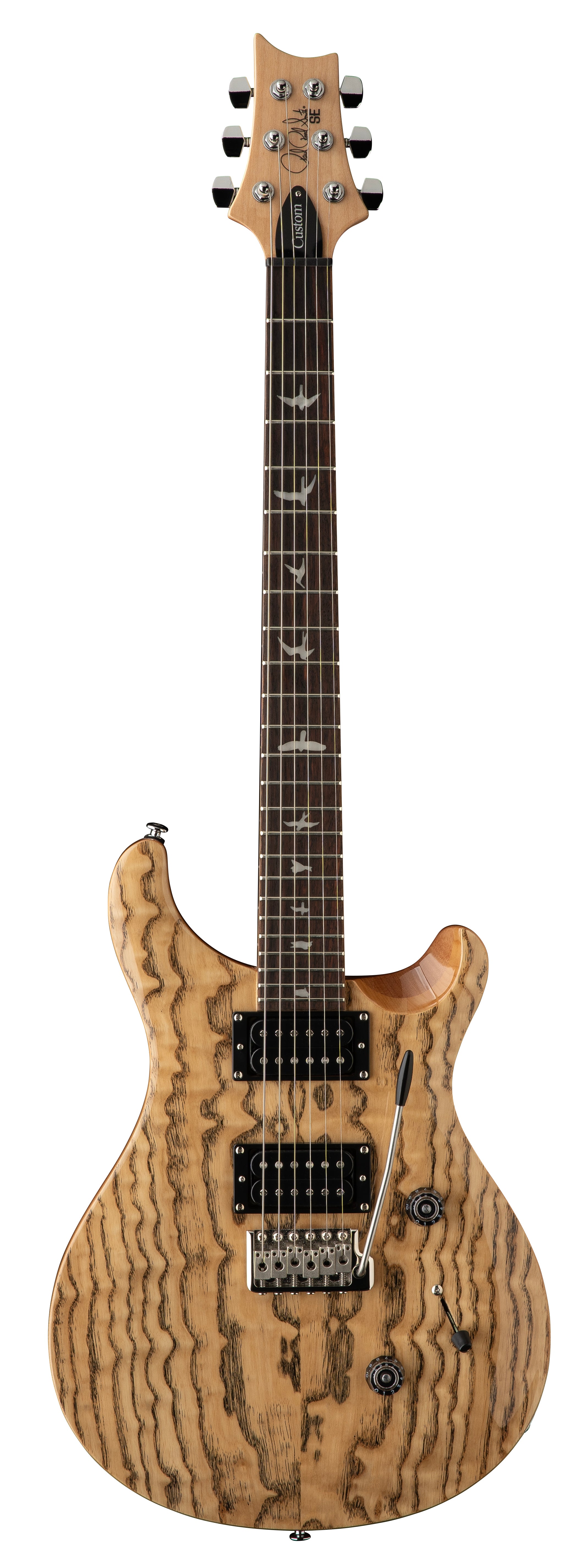 PRS SE "Exotic" Custom 24 Swamp Ash Burl Natural