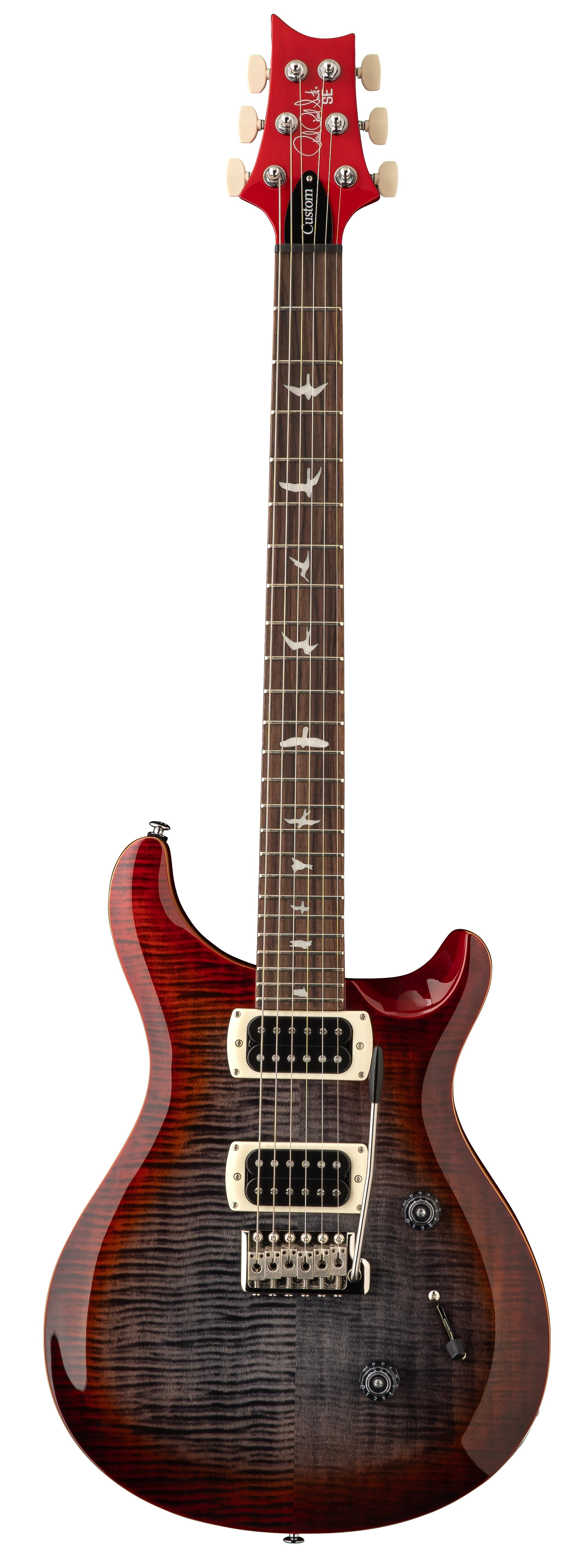 PRS SE Custom 24-08 Charcoal Cherry Burst