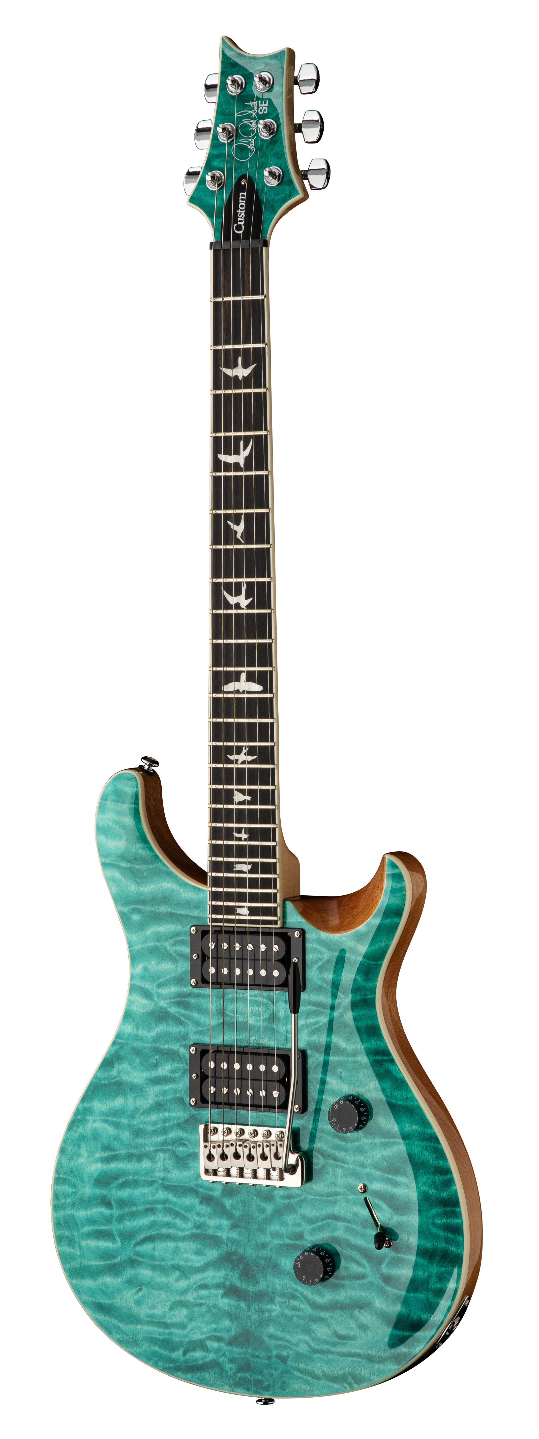 PRS SE Custom 24 Quilt Turquoise