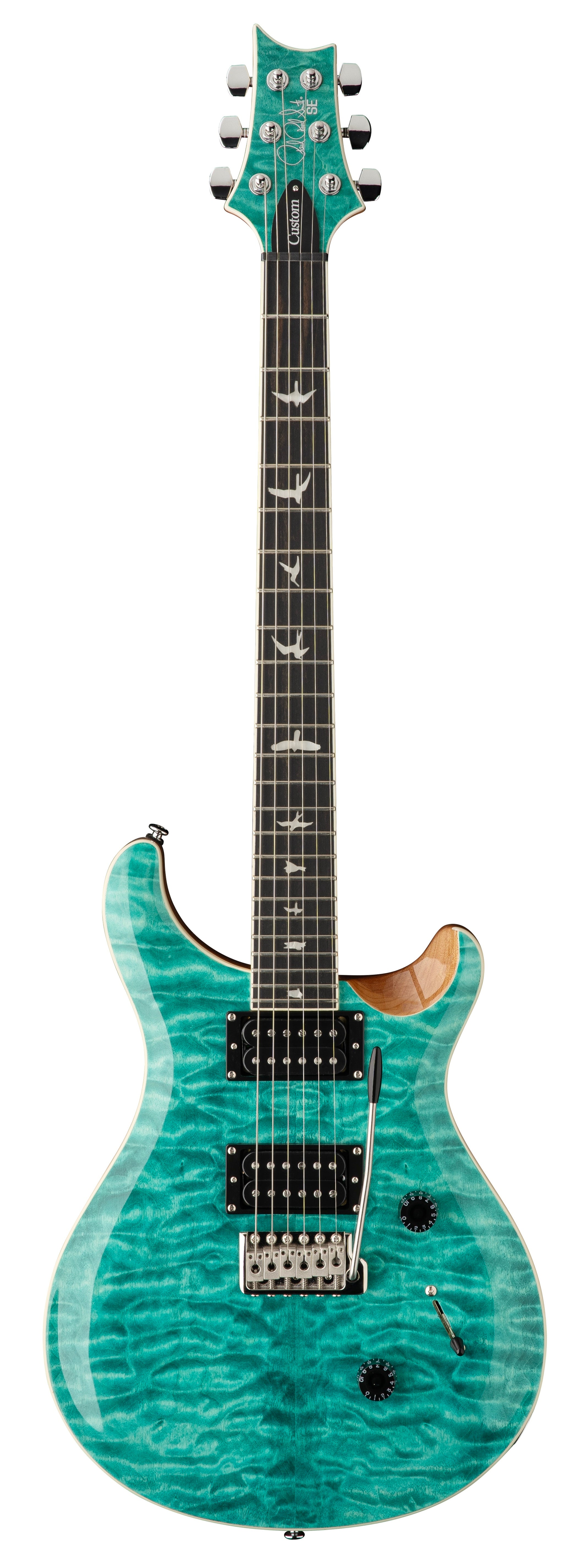 PRS SE Custom 24 Quilt Turquoise