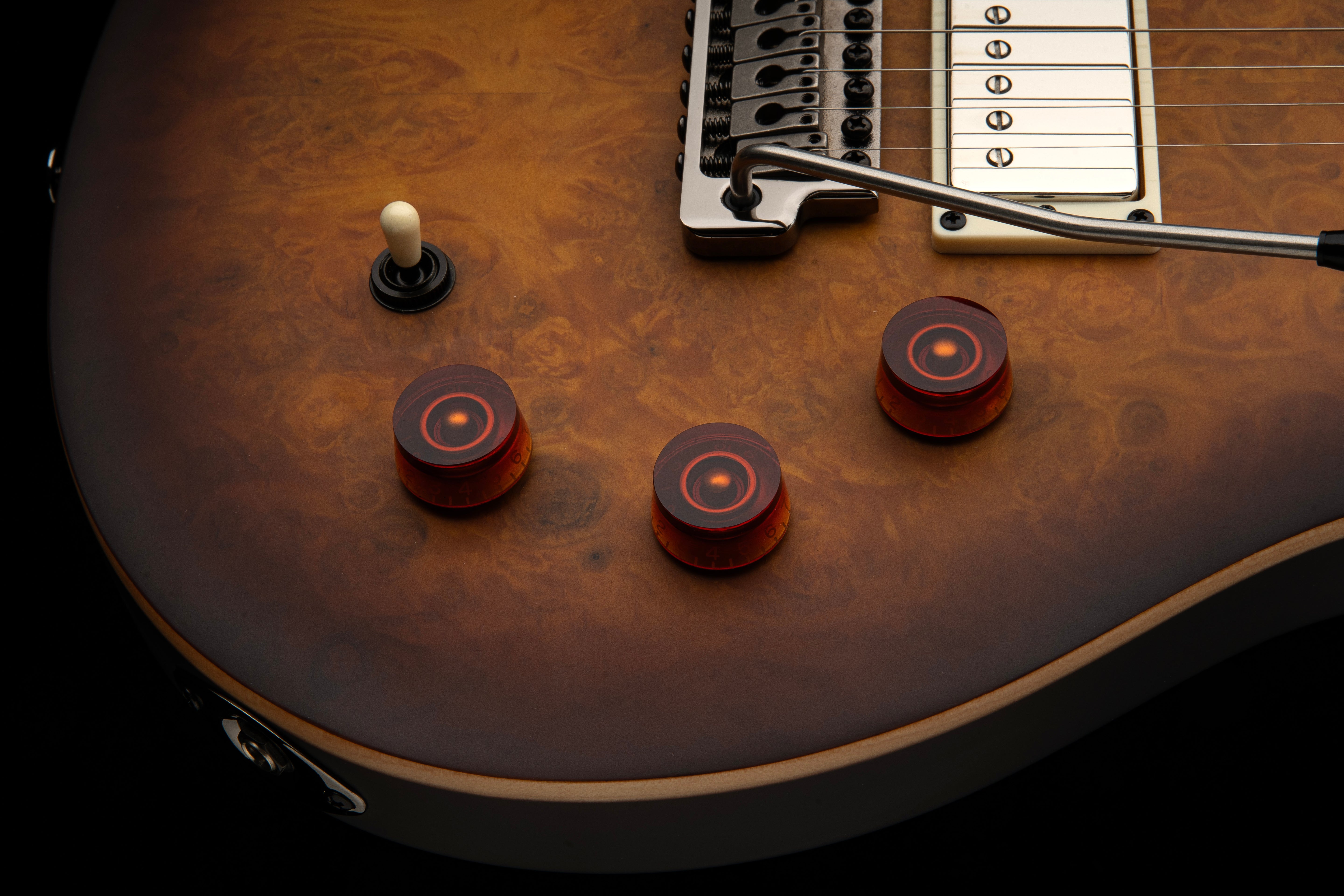 PRS SE "Exotic" DGT Laurel Burl McCarty Tobacco Burst