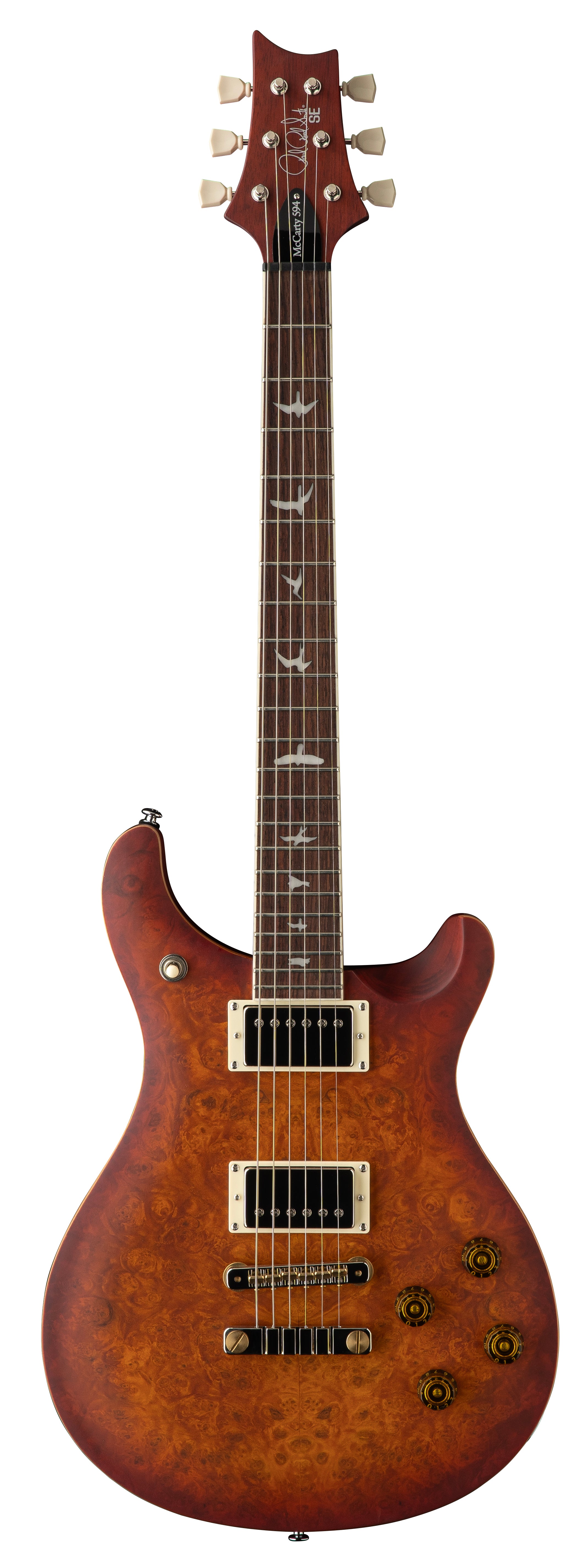 PRS SE "Exotic" McCarty 594 Laurel Burl Vintage Sunburst