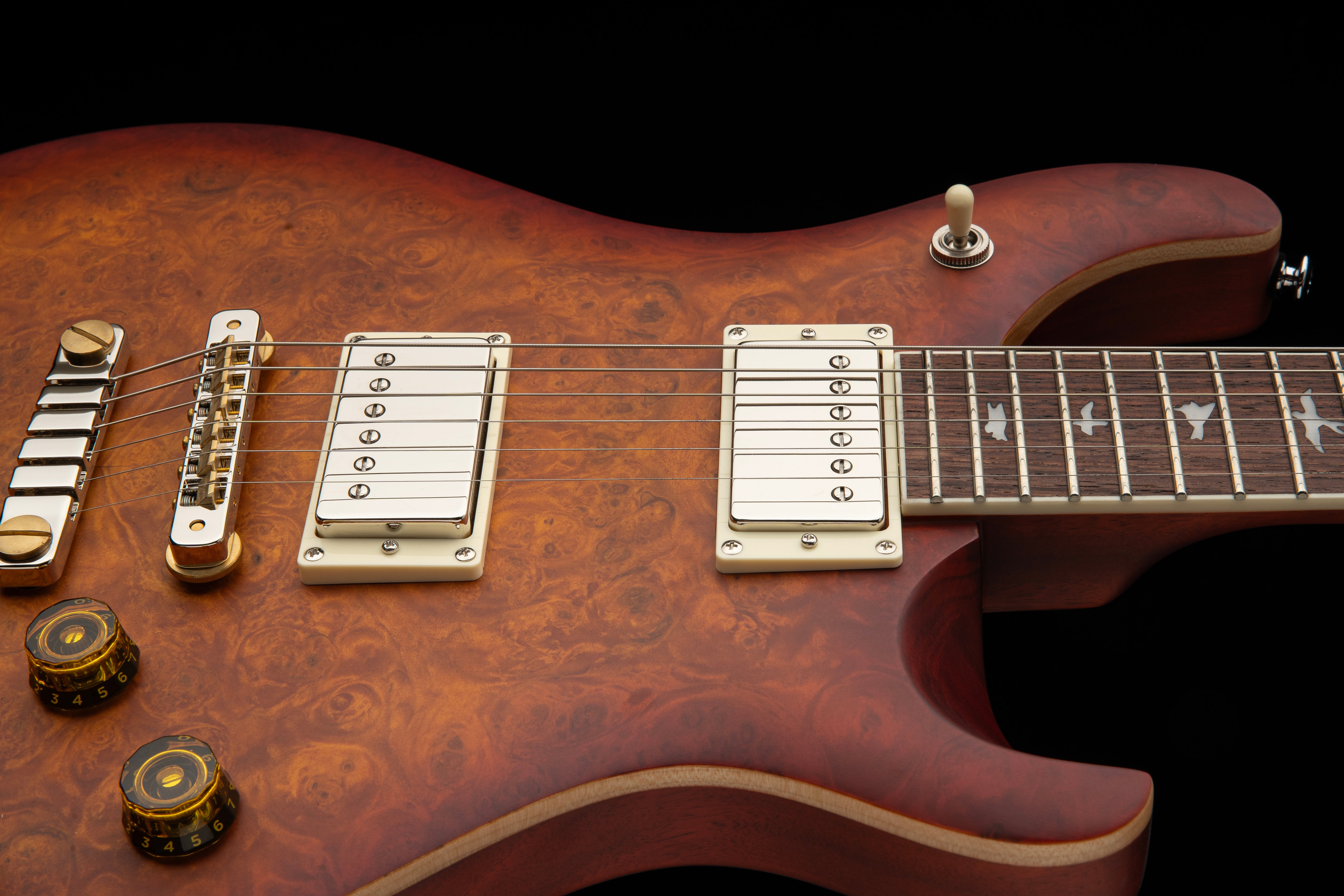 PRS SE "Exotic" McCarty 594 Laurel Burl Vintage Sunburst