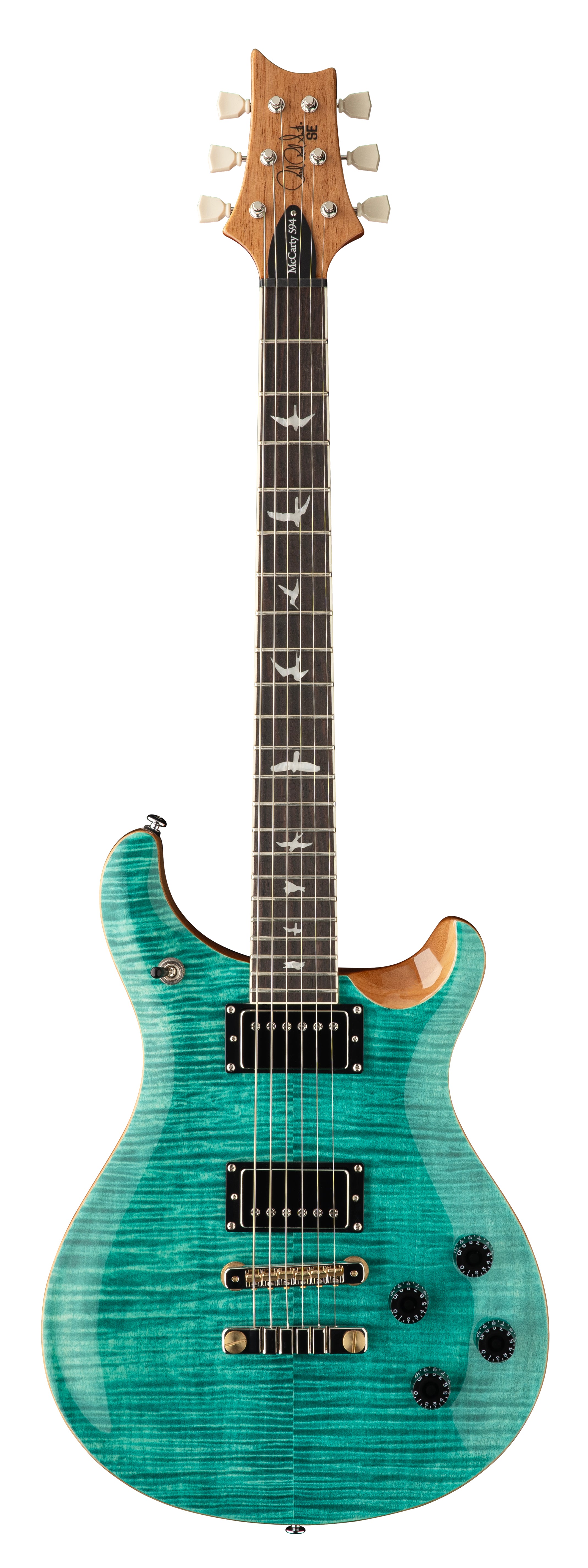 PRS SE Mccarty 594 doublecut Turquoise - HIENDGUITAR PRS SE GUITAR