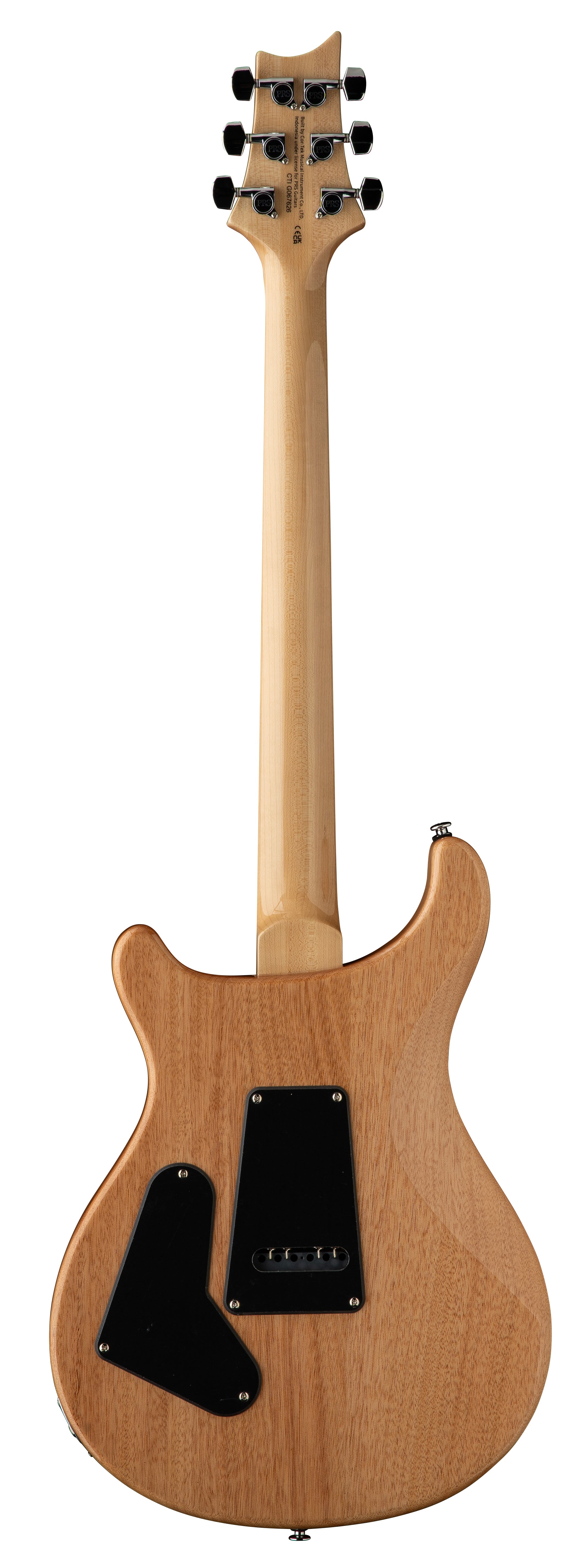 PRS SE "Exotic" Custom 24 Swamp Ash Burl Lake Blue