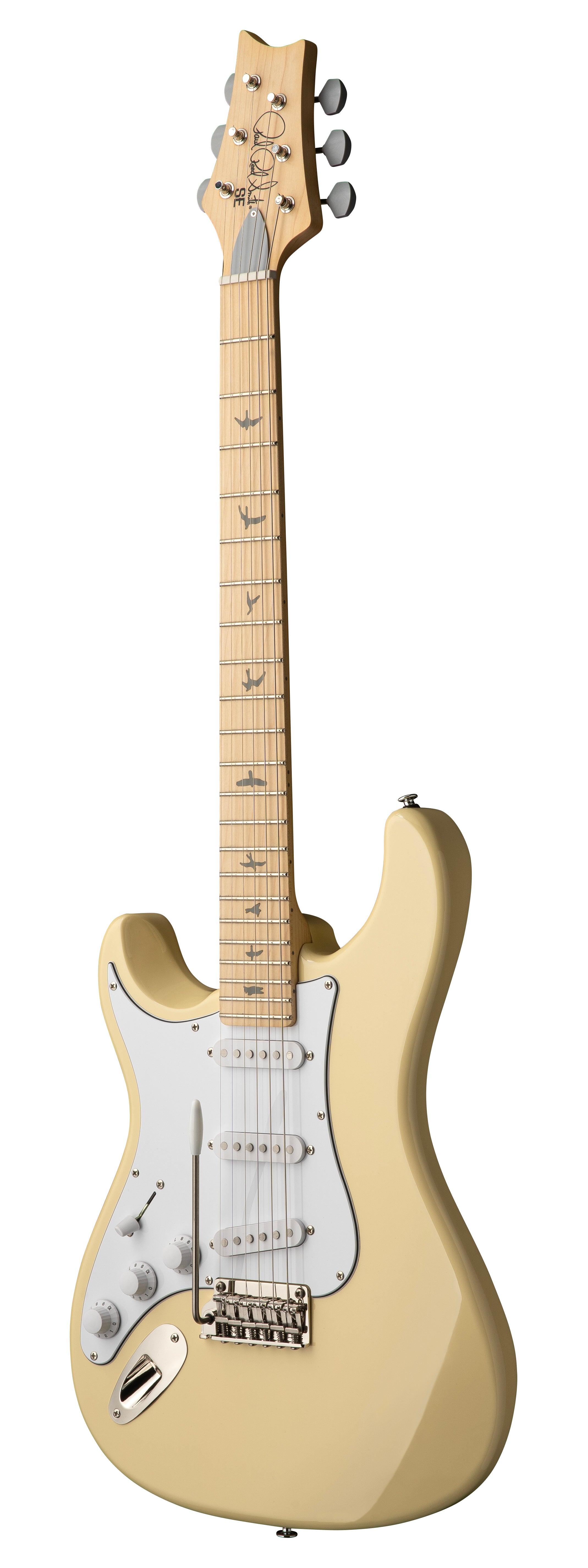 PRS SE Silver Sky Maple Moon White "Lefty"