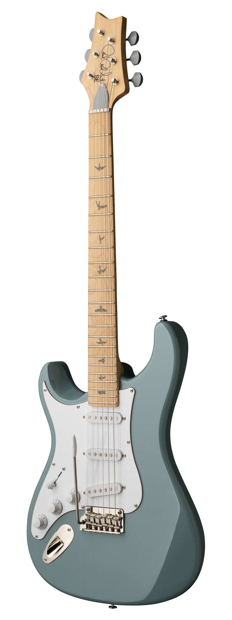 PRS SE Silver Sky Maple Stone Blue "Lefty"