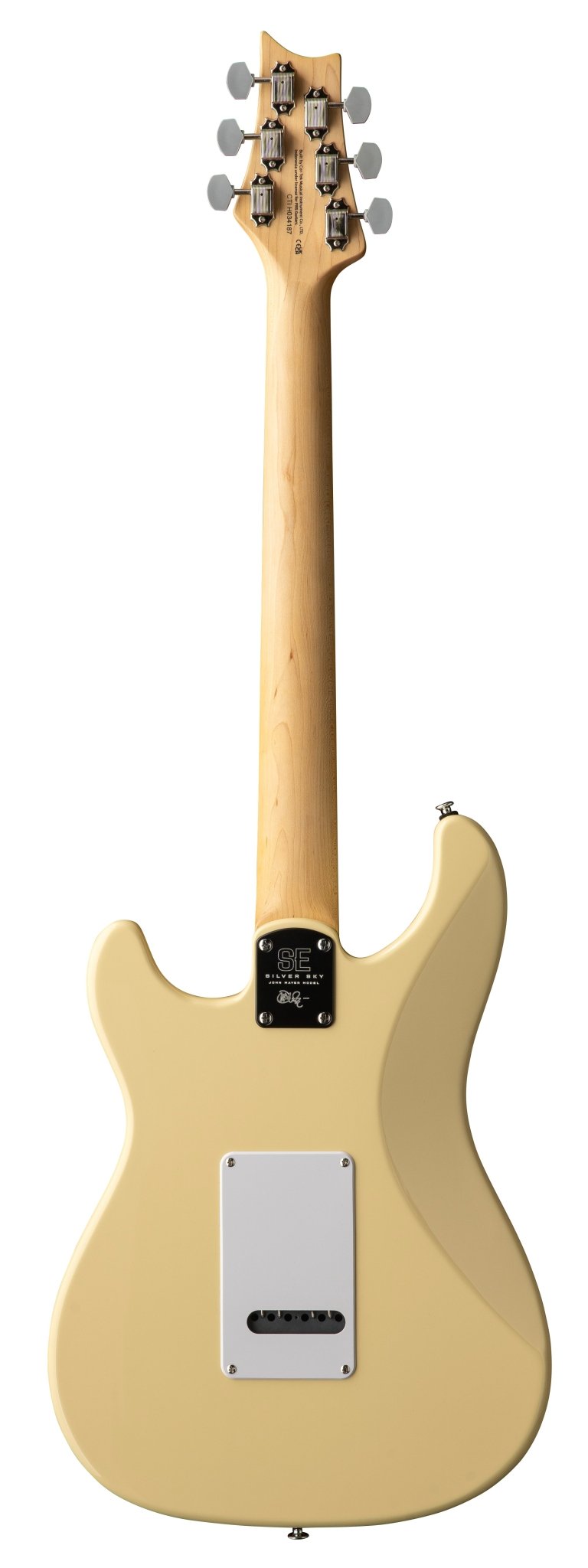 PRS SE John Mayer Silversky Moon White maple fretboard