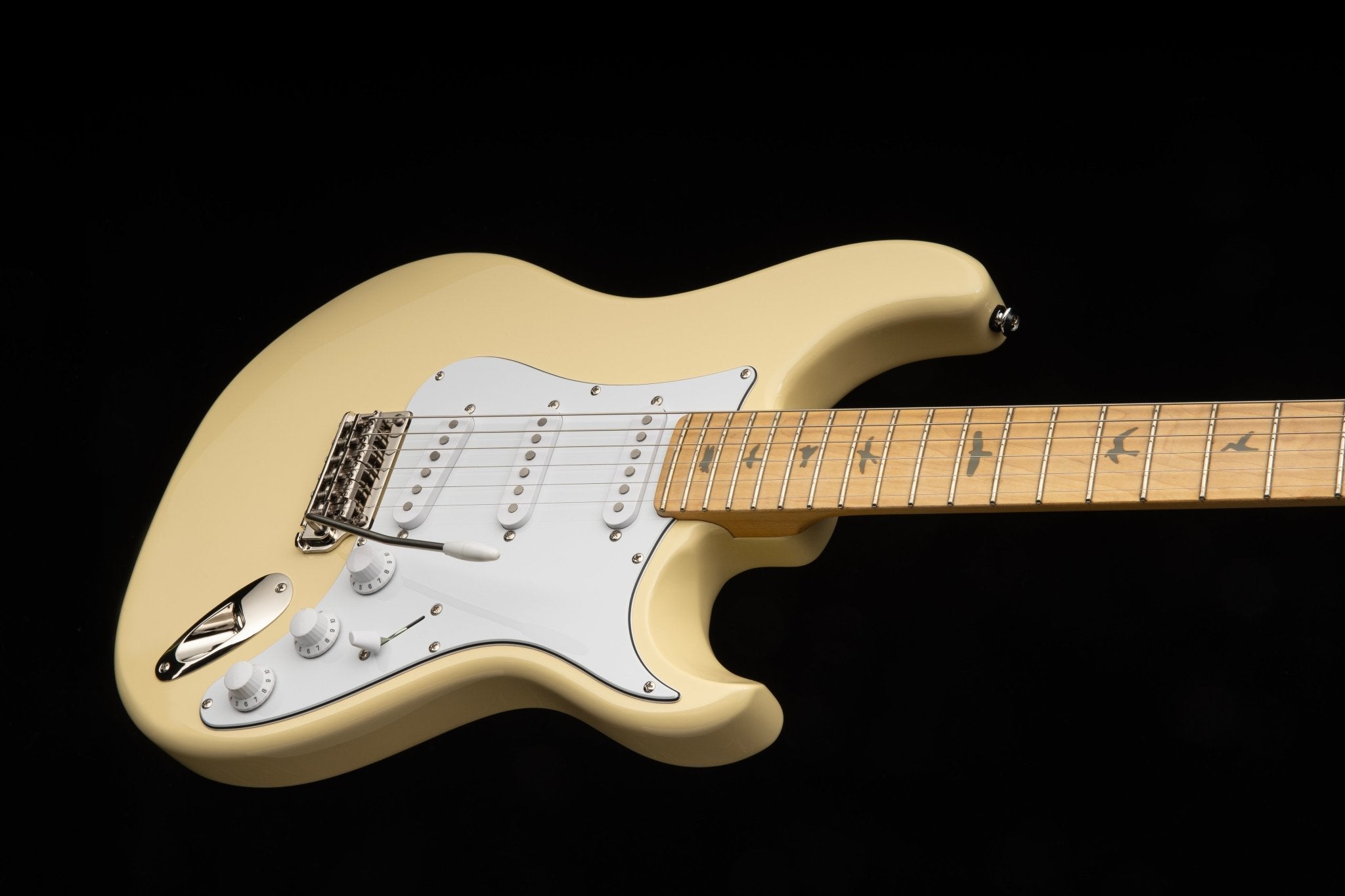 PRS SE John Mayer Silversky Moon White maple fretboard