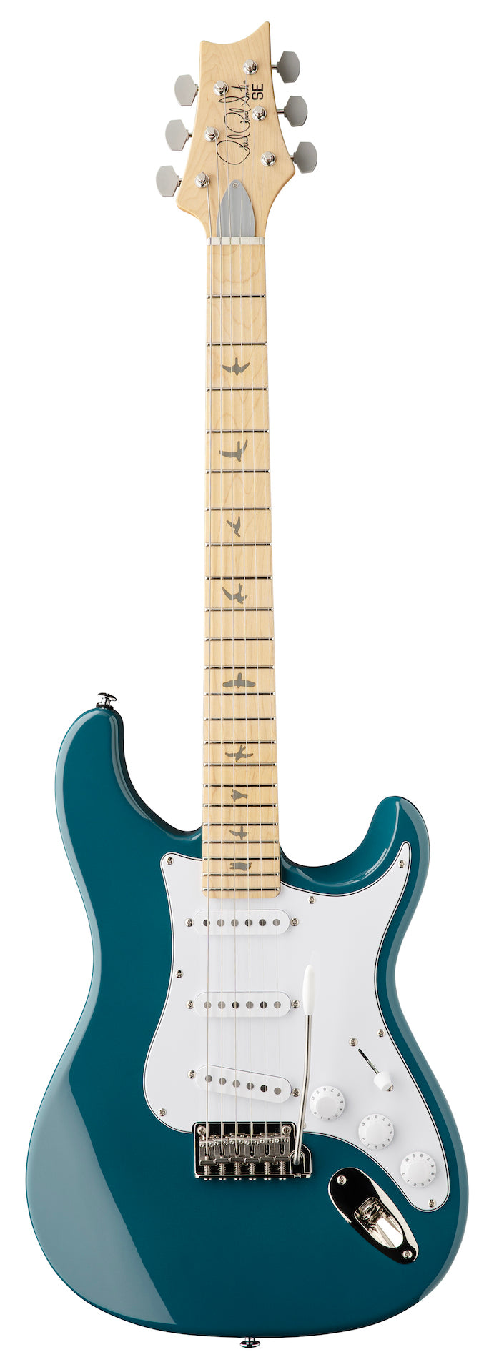 PRS SE Silversky John Mayer signature nylon blue maple fretboard - HIENDGUITAR PRS SE