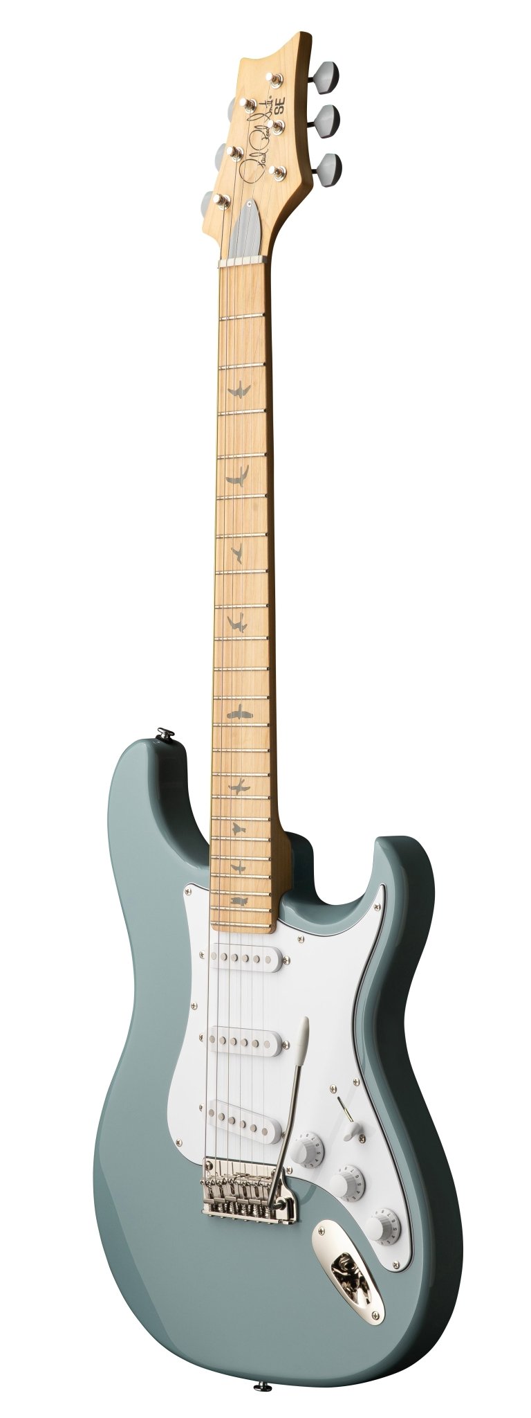 PRS SE John Mayer Silversky Stone Blue maple fretboard
