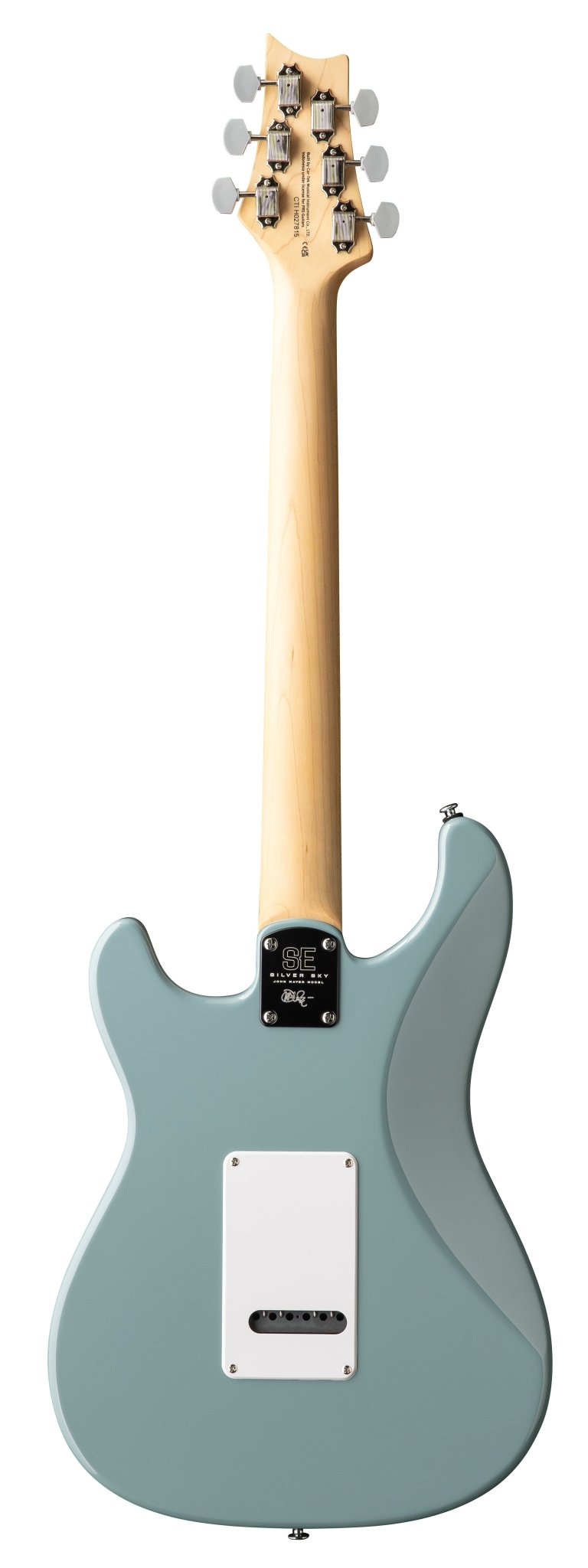 PRS SE John Mayer Silversky Stone Blue maple fretboard