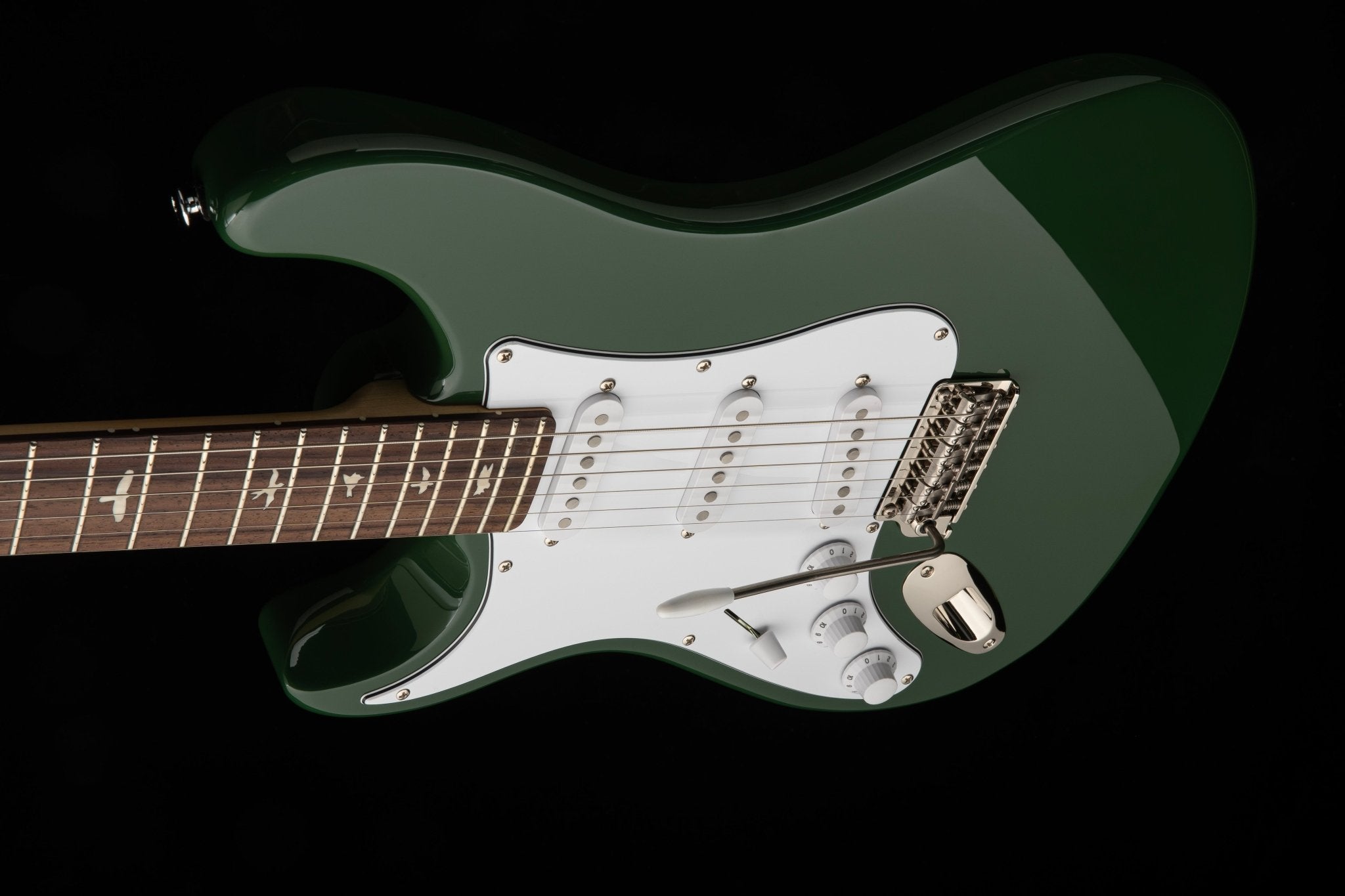 PRS SE Silver Sky Rosewood Laurel Green "Lefty"