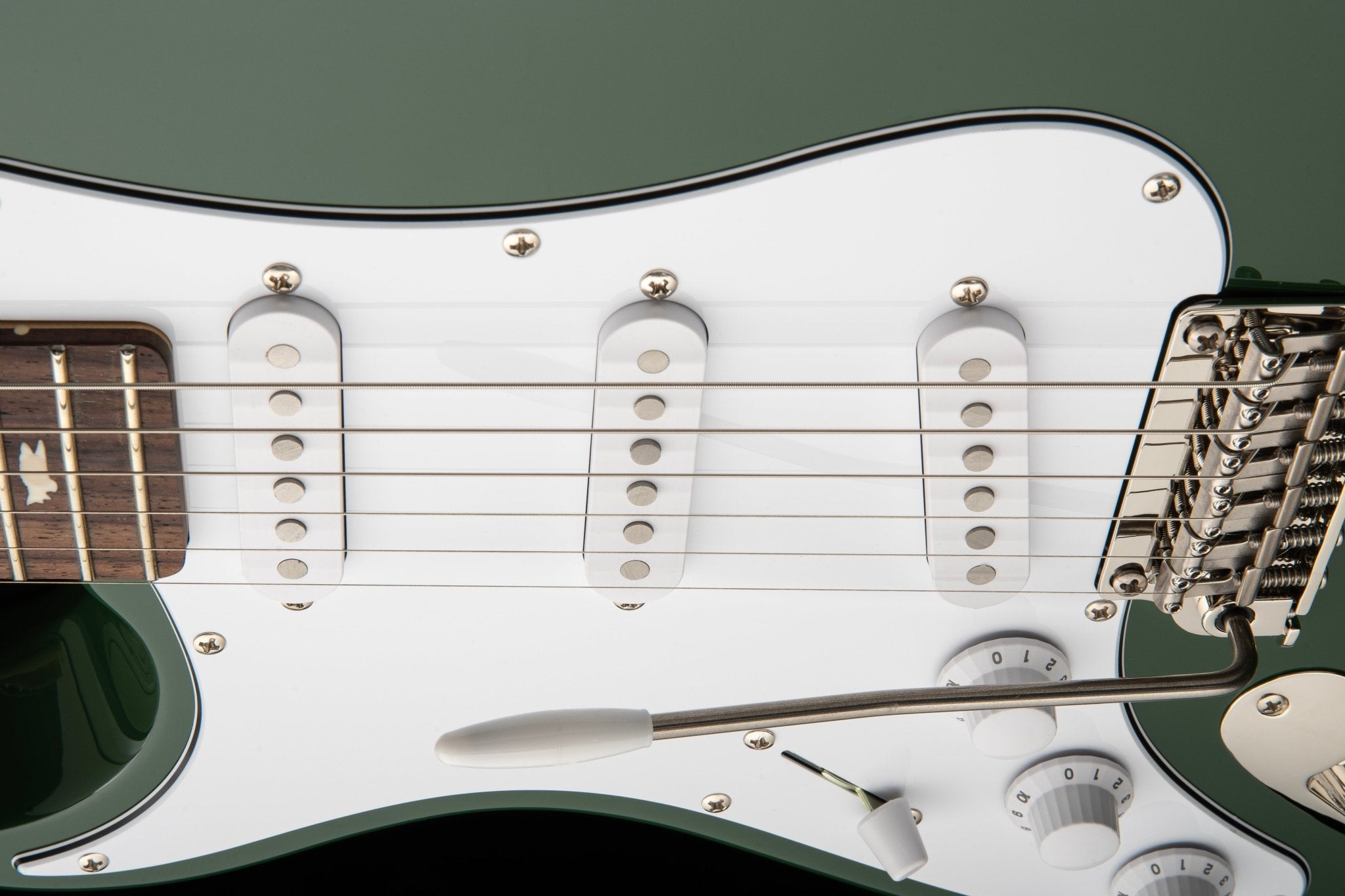PRS SE Silver Sky Rosewood Laurel Green "Lefty"