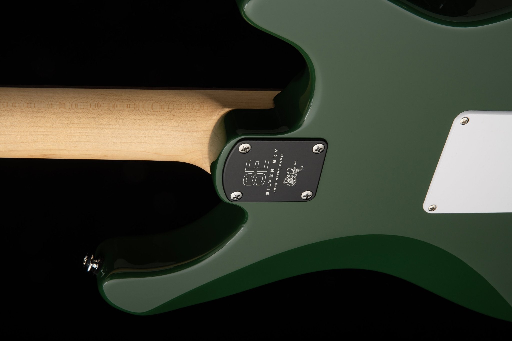 PRS SE Silver Sky Rosewood Laurel Green "Lefty"
