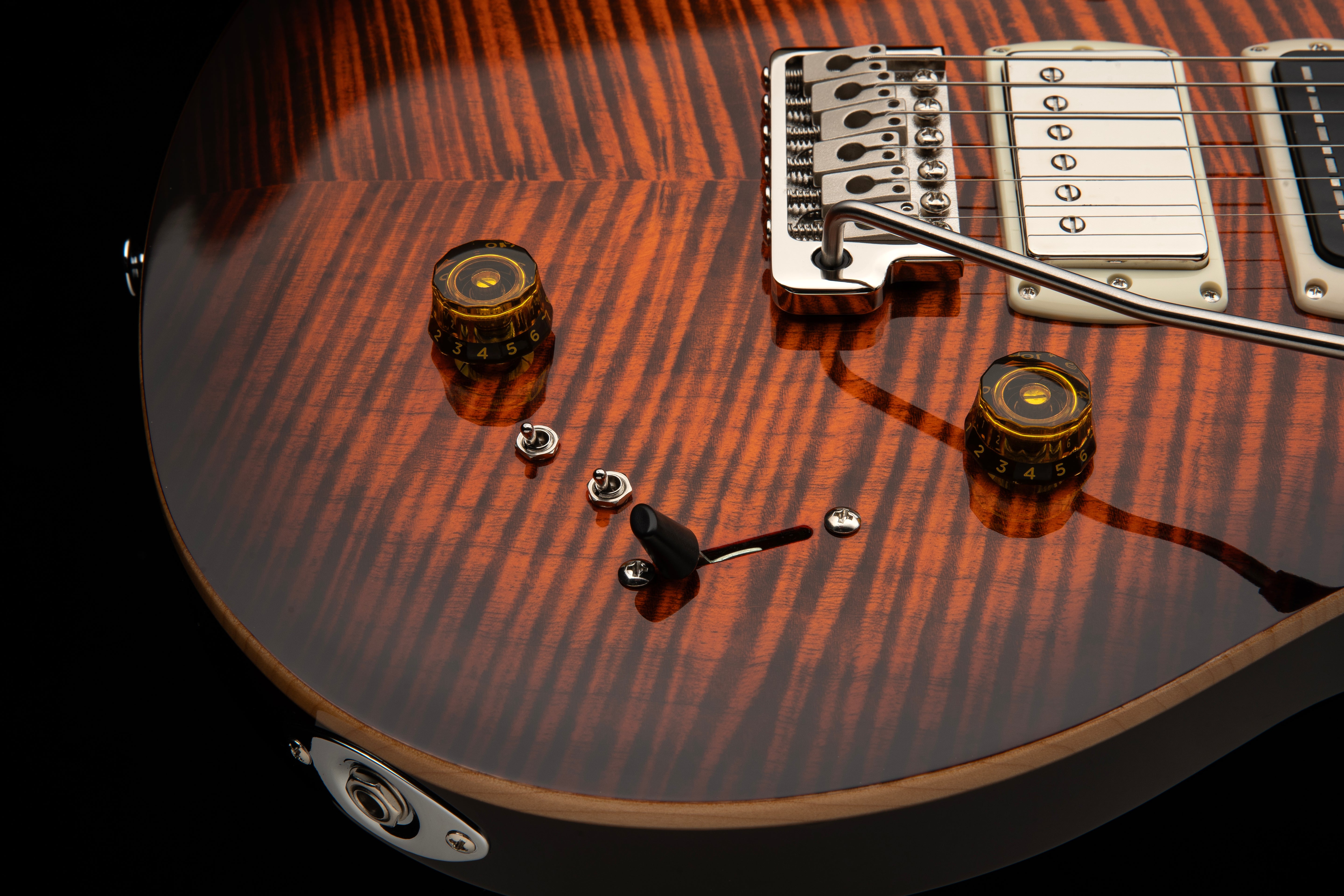 PRS SE Special Semi-Hollow Orange Tiger Smokeburst