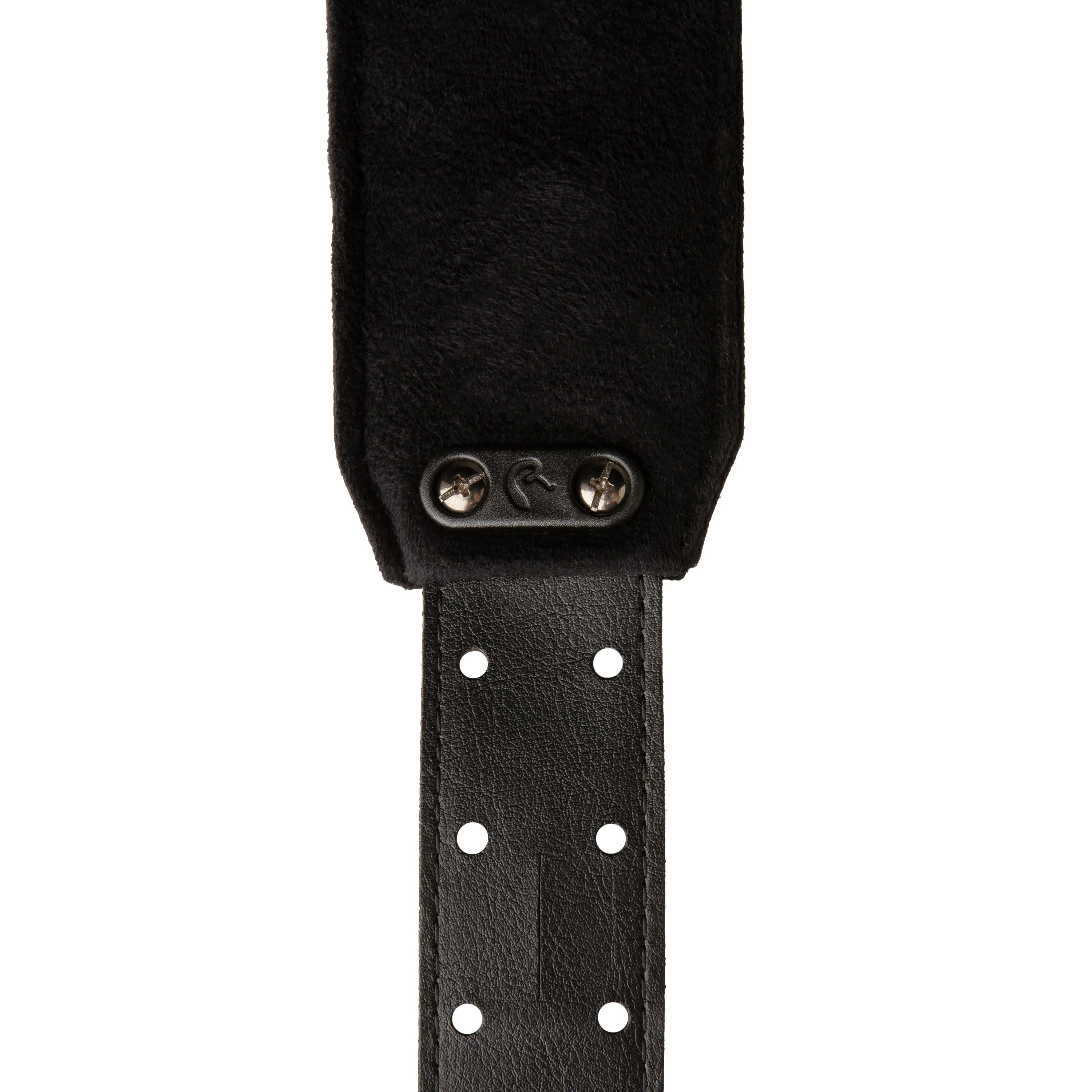 PRS 2.4" Padded Guitar Strap w/RAS, Custom Leather (Faux) Birds black