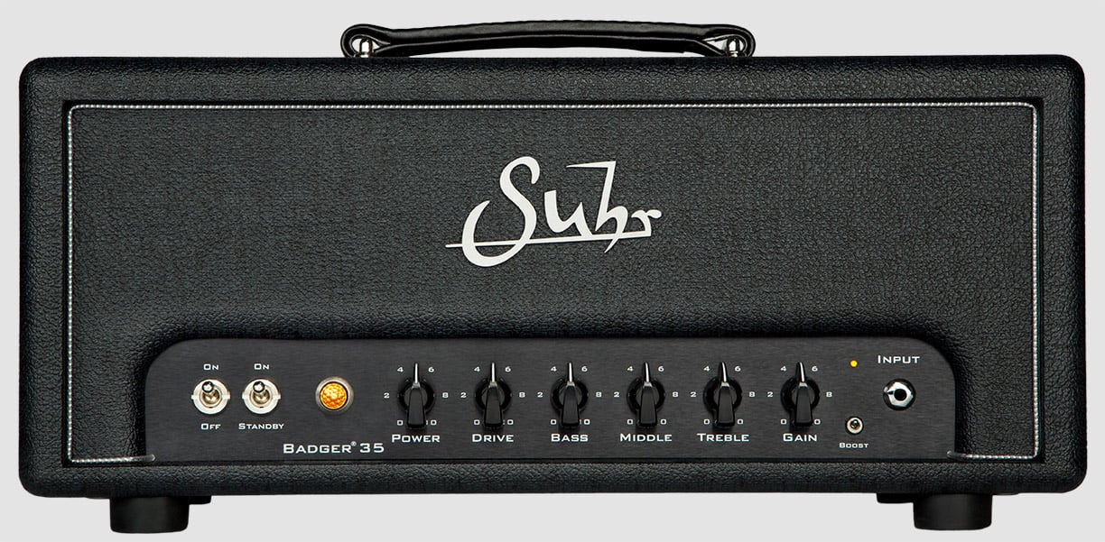 SUHR Badger 35 Amplifier Head 02-B35-0024 sn 653