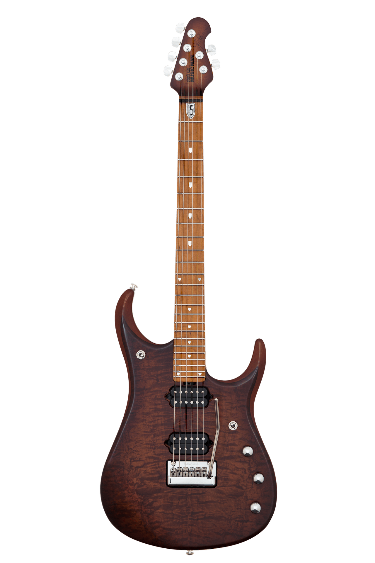 *UPCOMING* Ernie Ball Music Man JP 15 Sahara Burst Quilt H04347