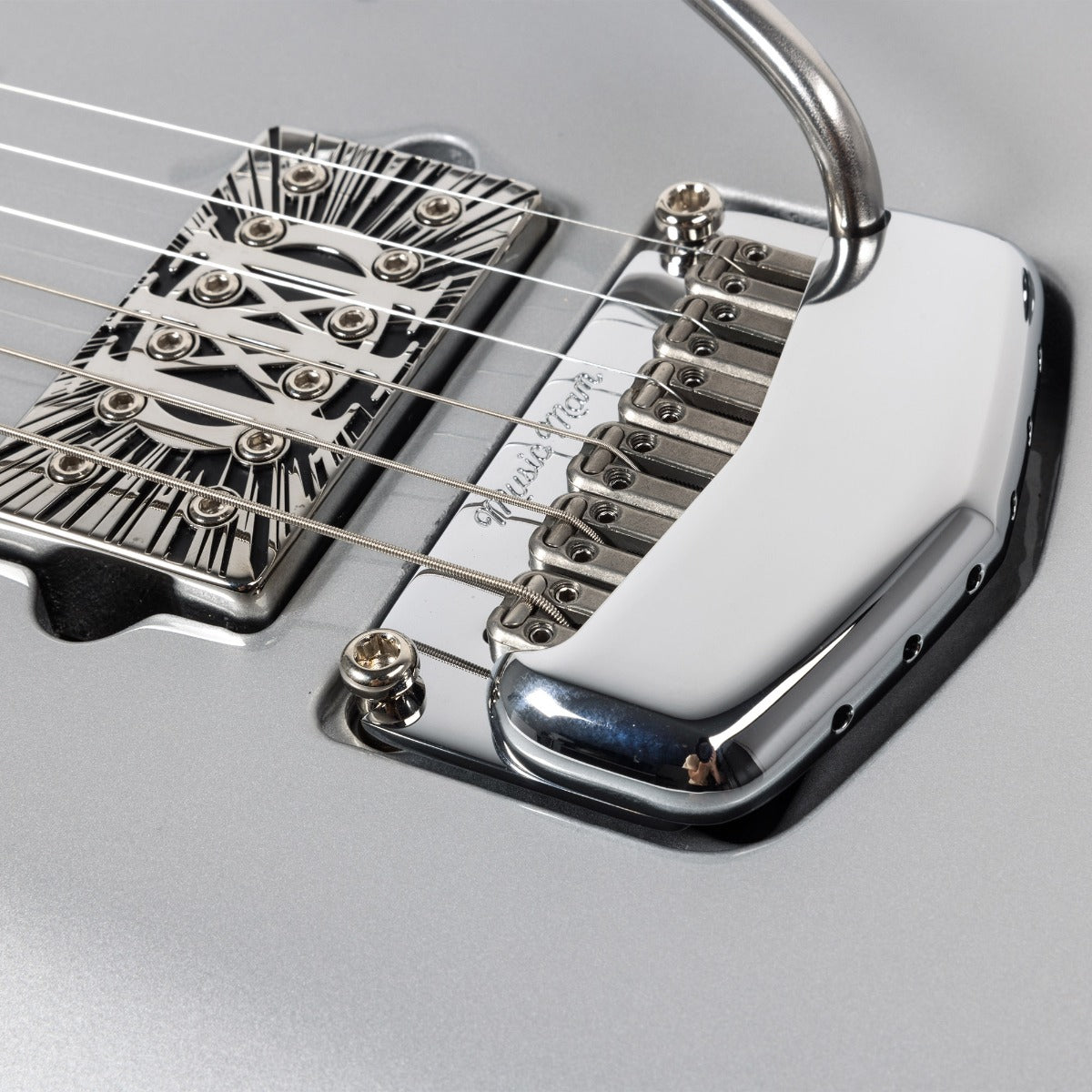 Ernie Ball Music Man 10th Anniversary Majesty - Silver Chalice M08906