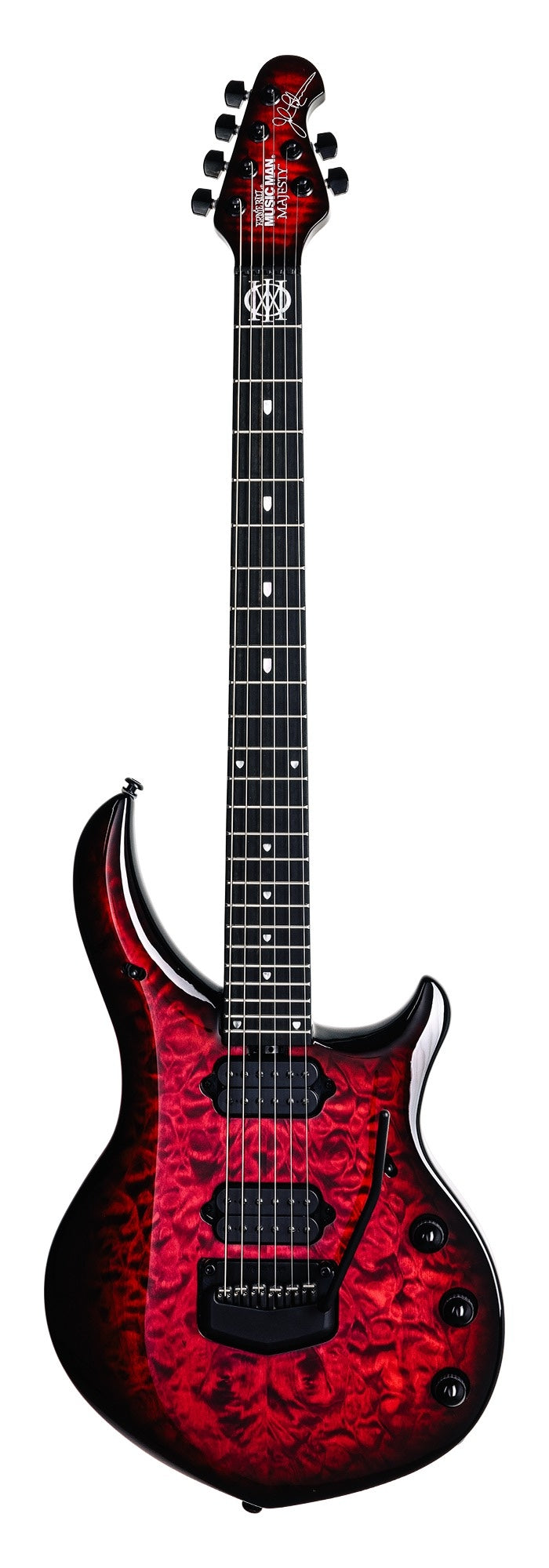 Ernie Ball Music Man Majesty Red Nebula 6-String M019892