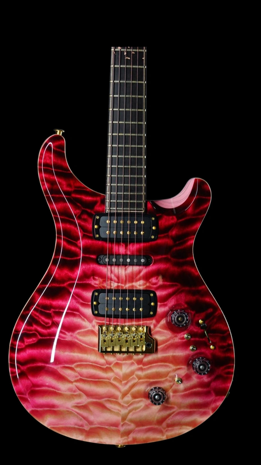 PRS Private stock Modern Eagle V Raspberry Dragon's Breath #11489 25-392782