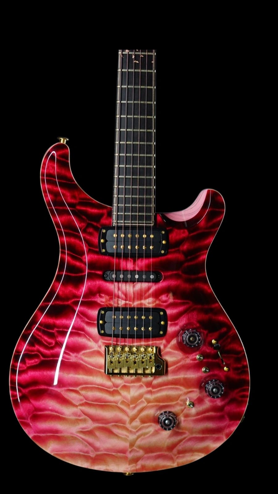 PRS Private stock Modern Eagle V Raspberry Dragon's Breath #11489 25-392782