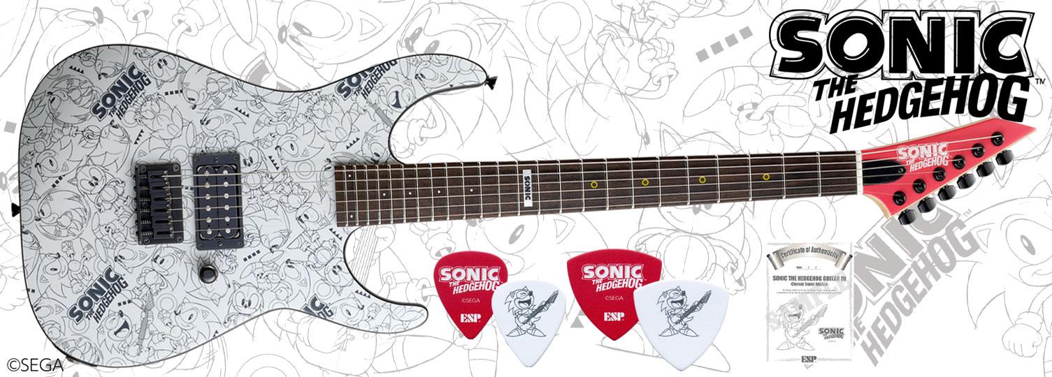 SONIC THE HEDGEHOG GUITAR III - Classic Sonic Edition -