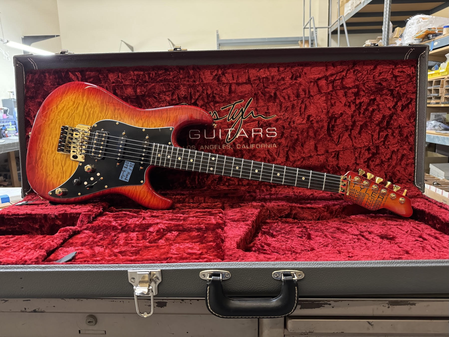 James Tyler Studio Elite HDX Cherry Sunburst 26214