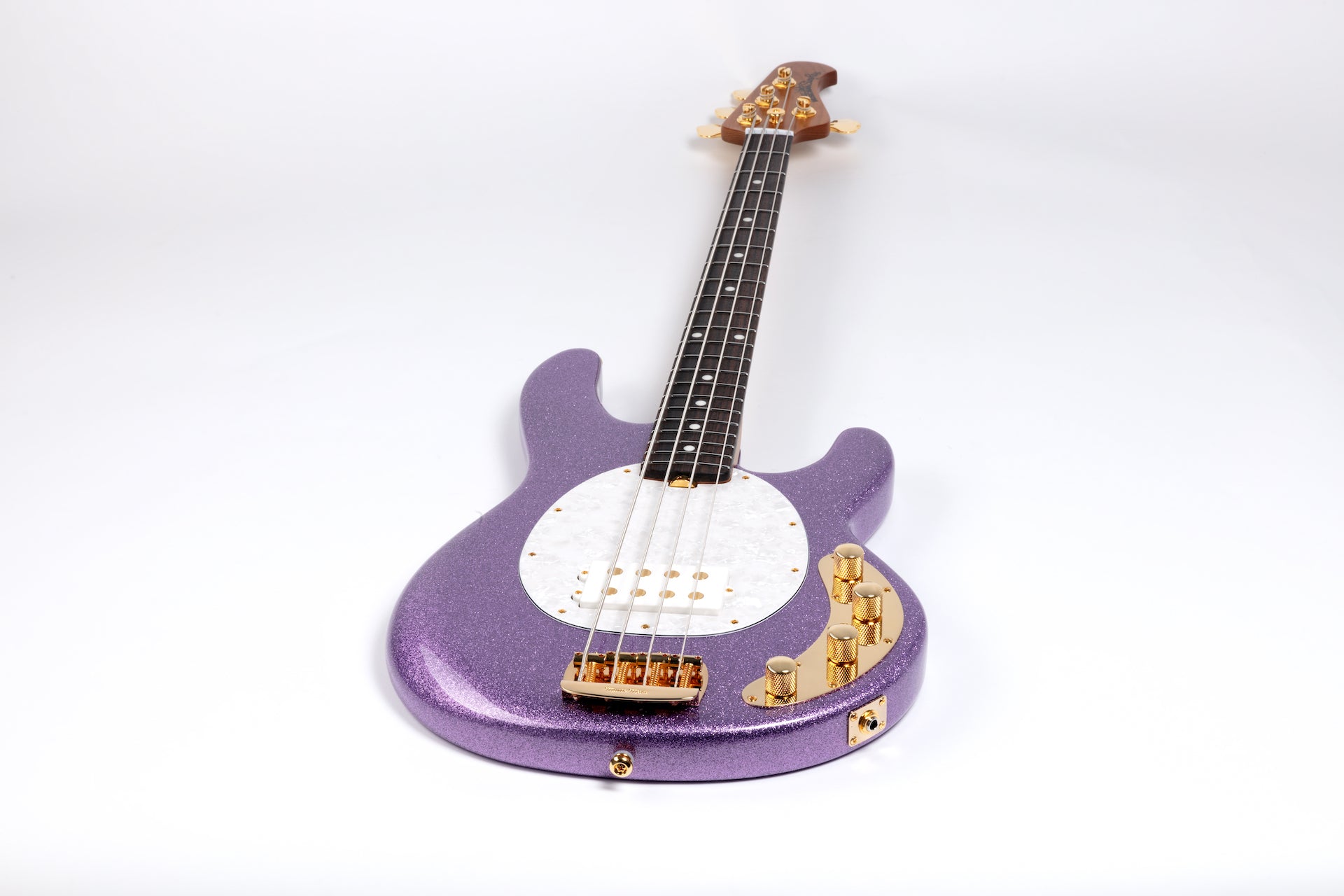 Ernie Ball Music Man StingRay Special 5 H Bass Guitar - Amethyst Sparkle with Rosewood Fingerboard F94930 - HIENDGUITAR Musicman bass