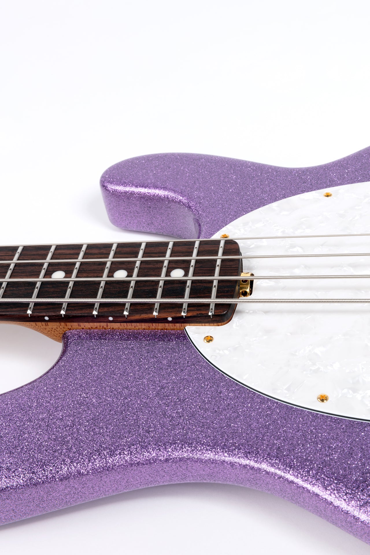 Ernie Ball Music Man StingRay Special 5 H Bass Guitar - Amethyst Sparkle with Rosewood Fingerboard F94930 - HIENDGUITAR Musicman bass
