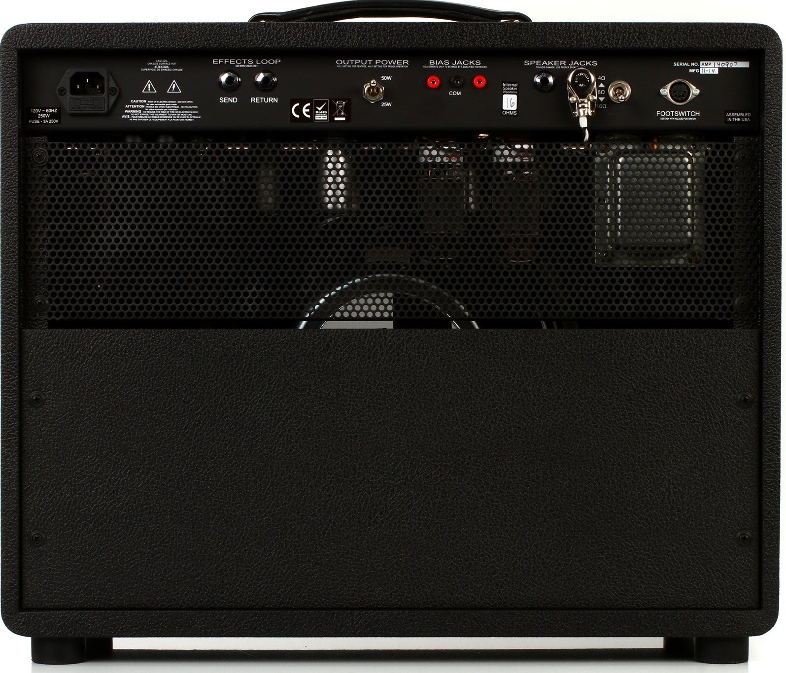 PRS Archon 50/25W 1x12" Guitar Combo Amp - Stealth Black (USA MADE) PRS Default Title - HIENDGUITAR.COM