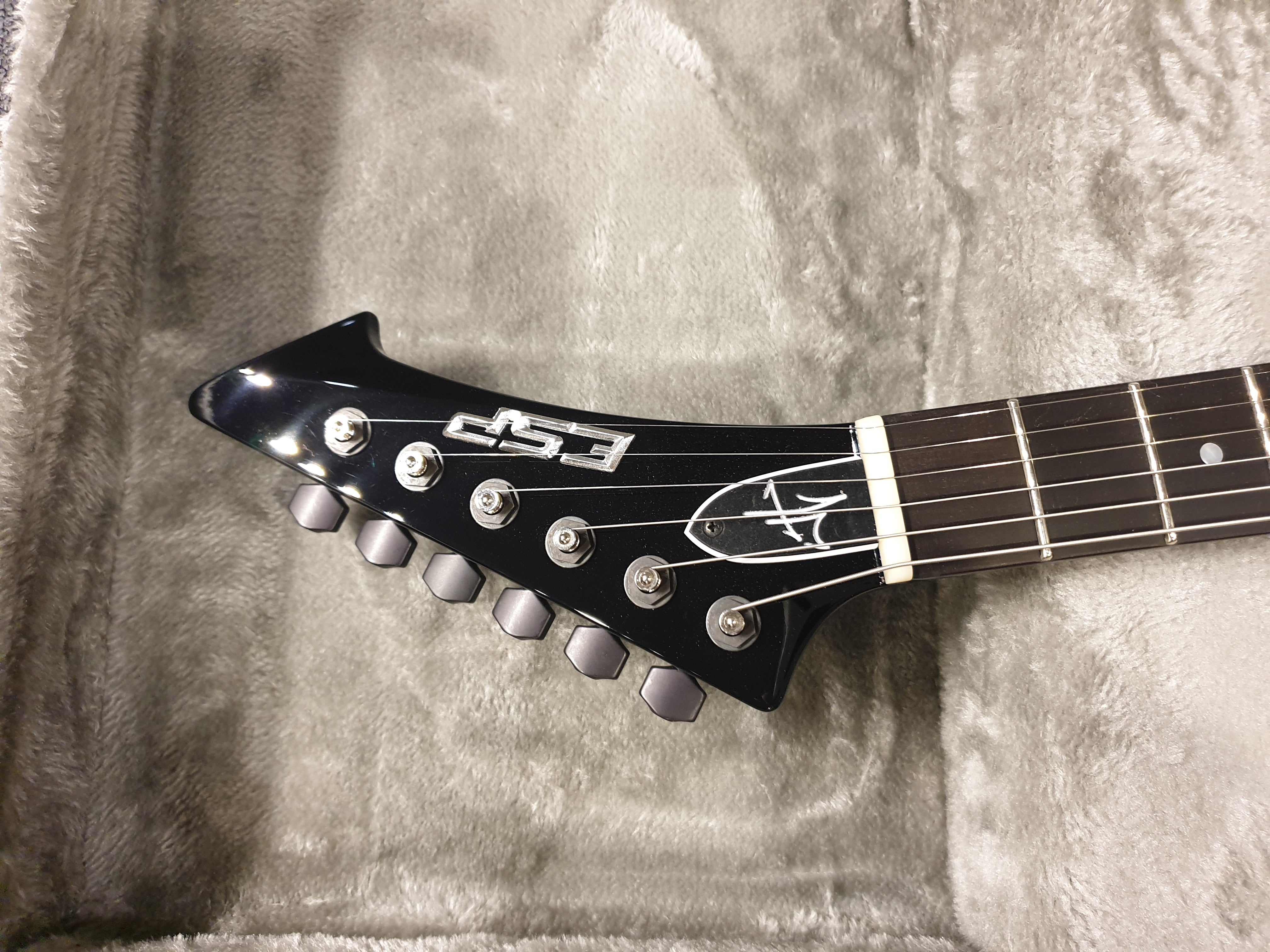 ESP Snakebyte GLOSS black E0420202 - HIENDGUITAR ESP GUITAR