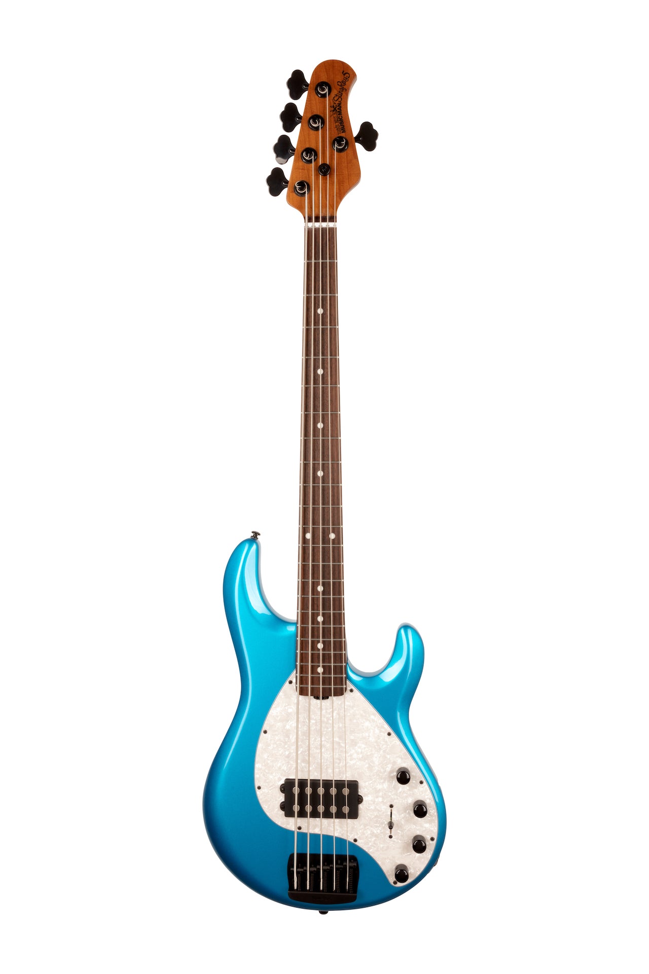Ernie Ball Music Man StingRay Special 5 Bass Guitar - Speed Blue with Rosewood Fingerboard F96541 - HIENDGUITAR Musicman bass