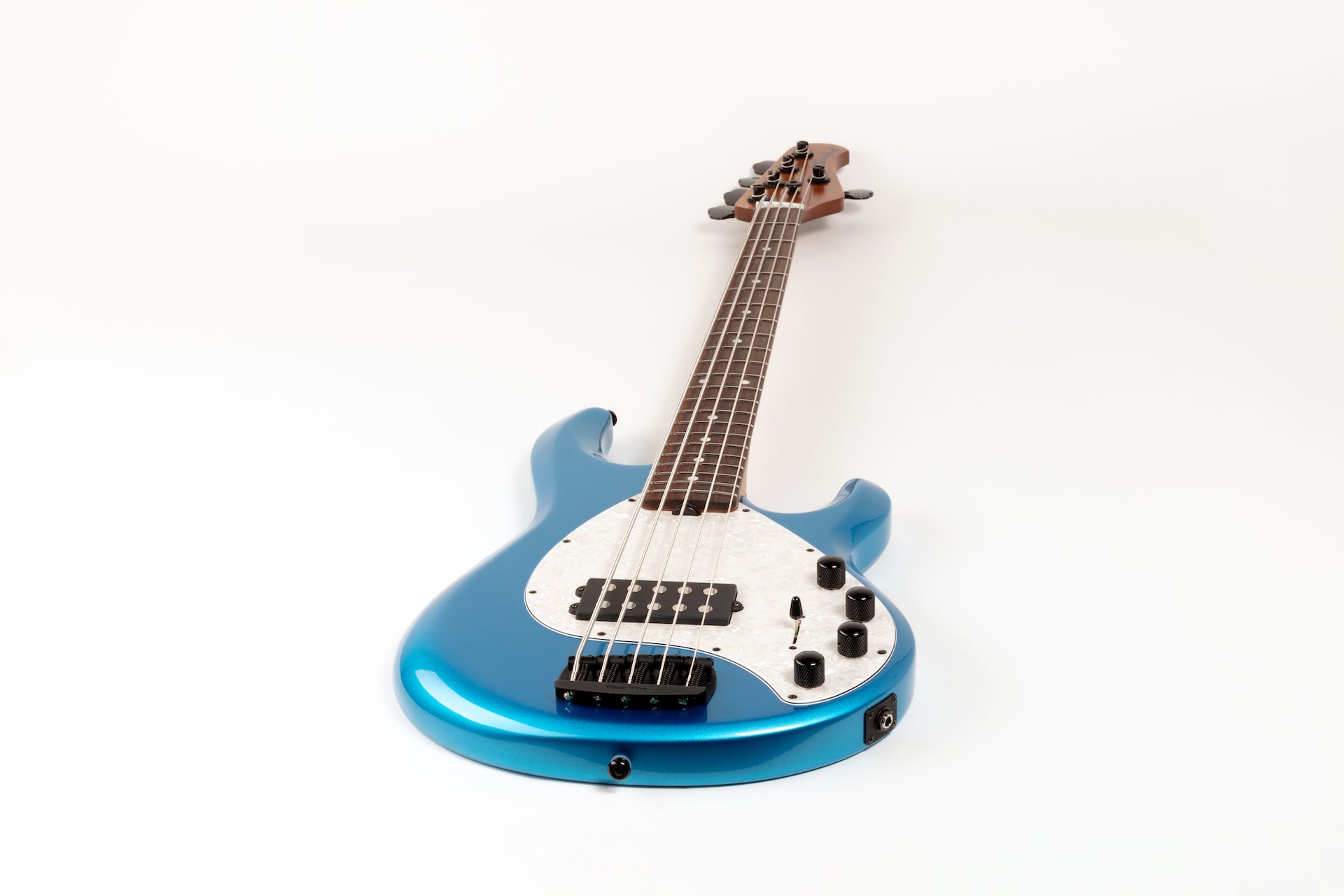 Ernie Ball Music Man StingRay Special 5 Bass Guitar - Speed Blue with Rosewood Fingerboard F96541 - HIENDGUITAR Musicman bass