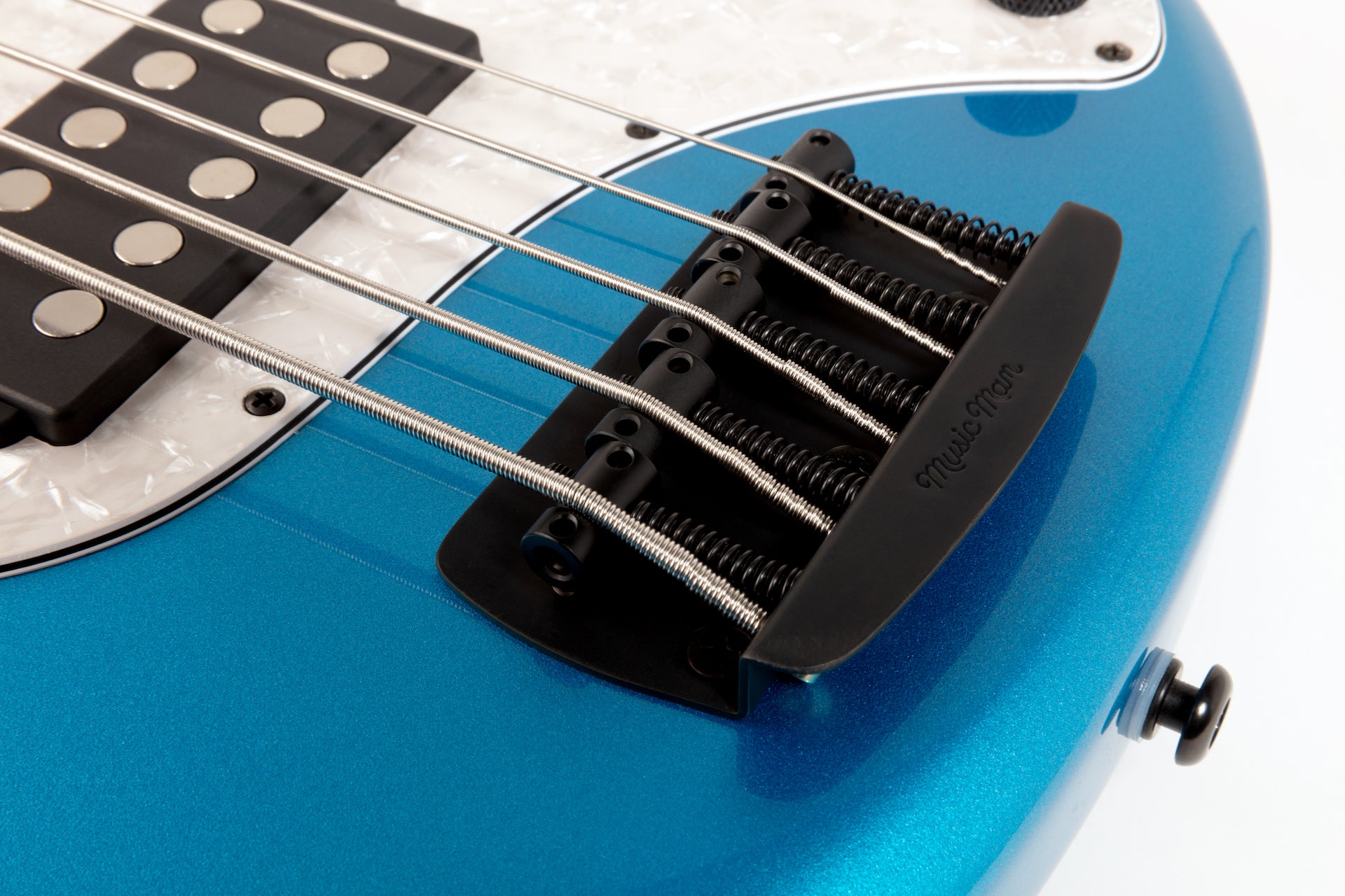 Ernie Ball Music Man StingRay Special 5 Bass Guitar - Speed Blue with Rosewood Fingerboard F96541 - HIENDGUITAR Musicman bass