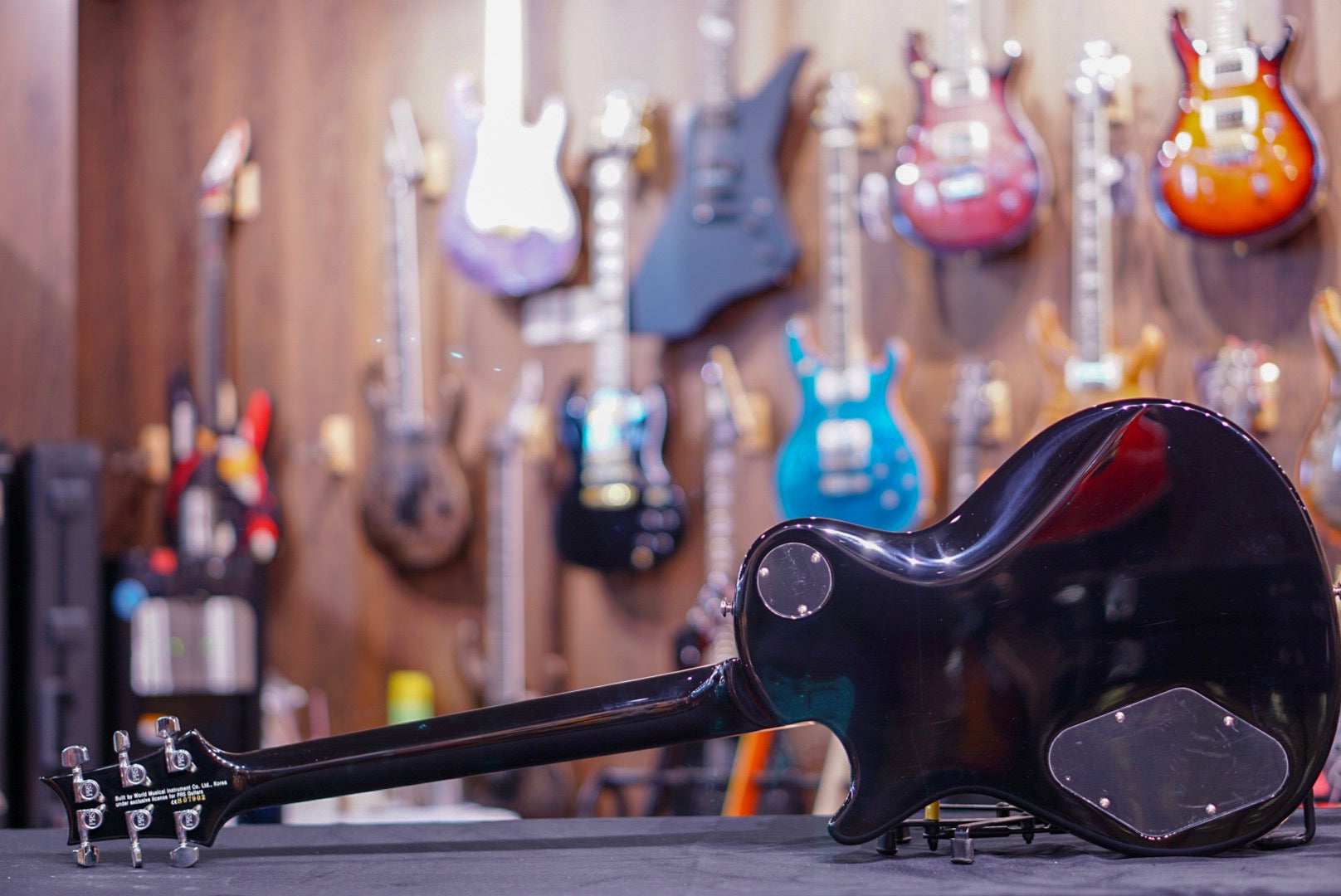 PRS SE Chris Robertson in Fire Red Burst - HIENDGUITAR PRS SE GUITAR