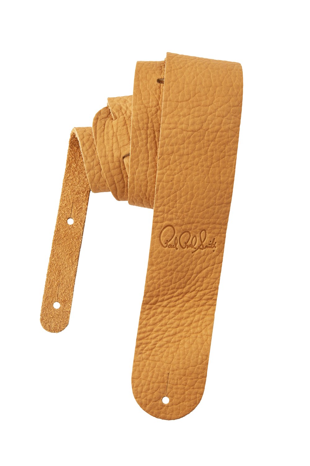 PRS 2.5" Buffalo Leather Strap - HIENDGUITAR Tan Tan PRS Straps