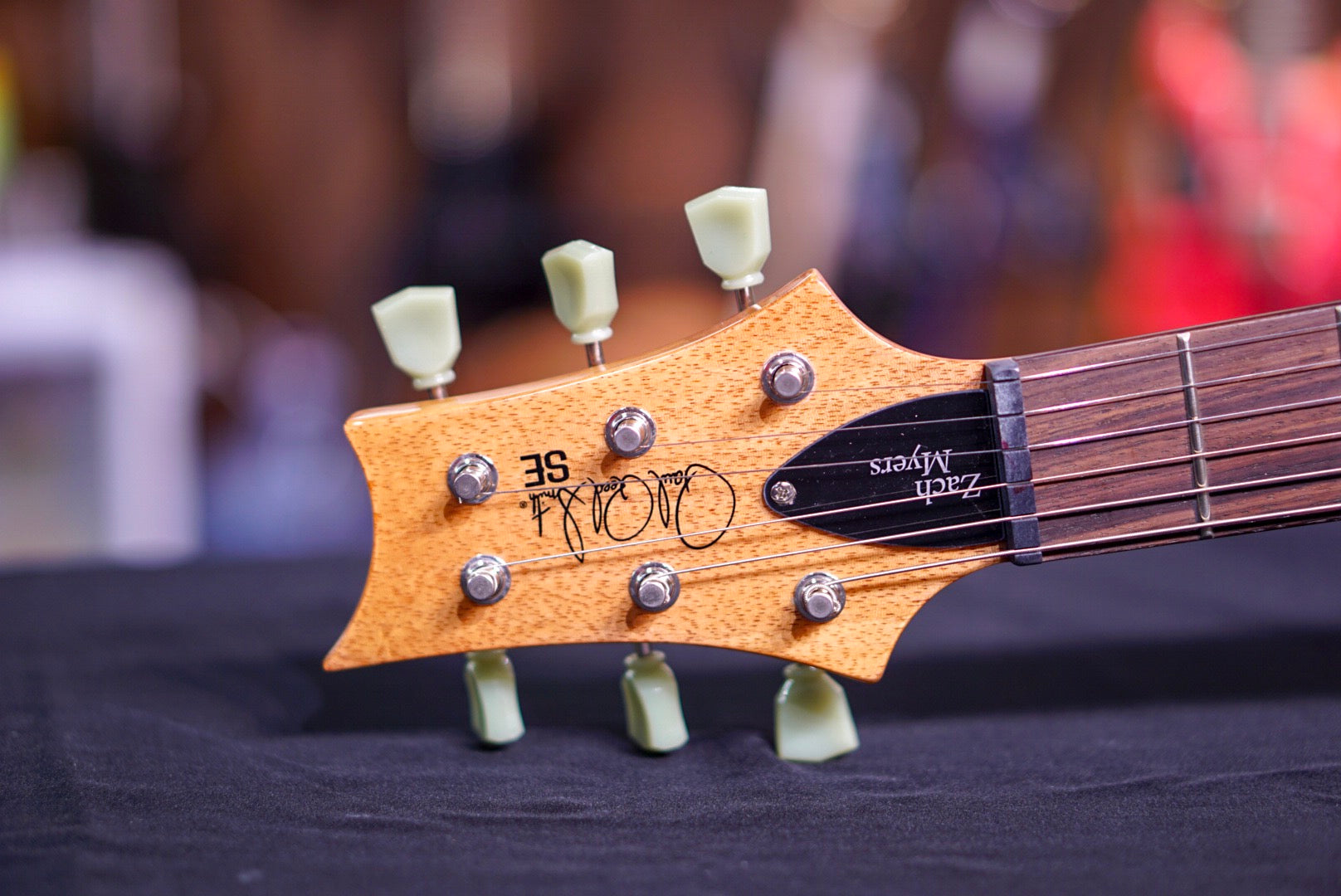 PRS SE Zach myers trampas green - HIENDGUITAR PRS SE GUITAR