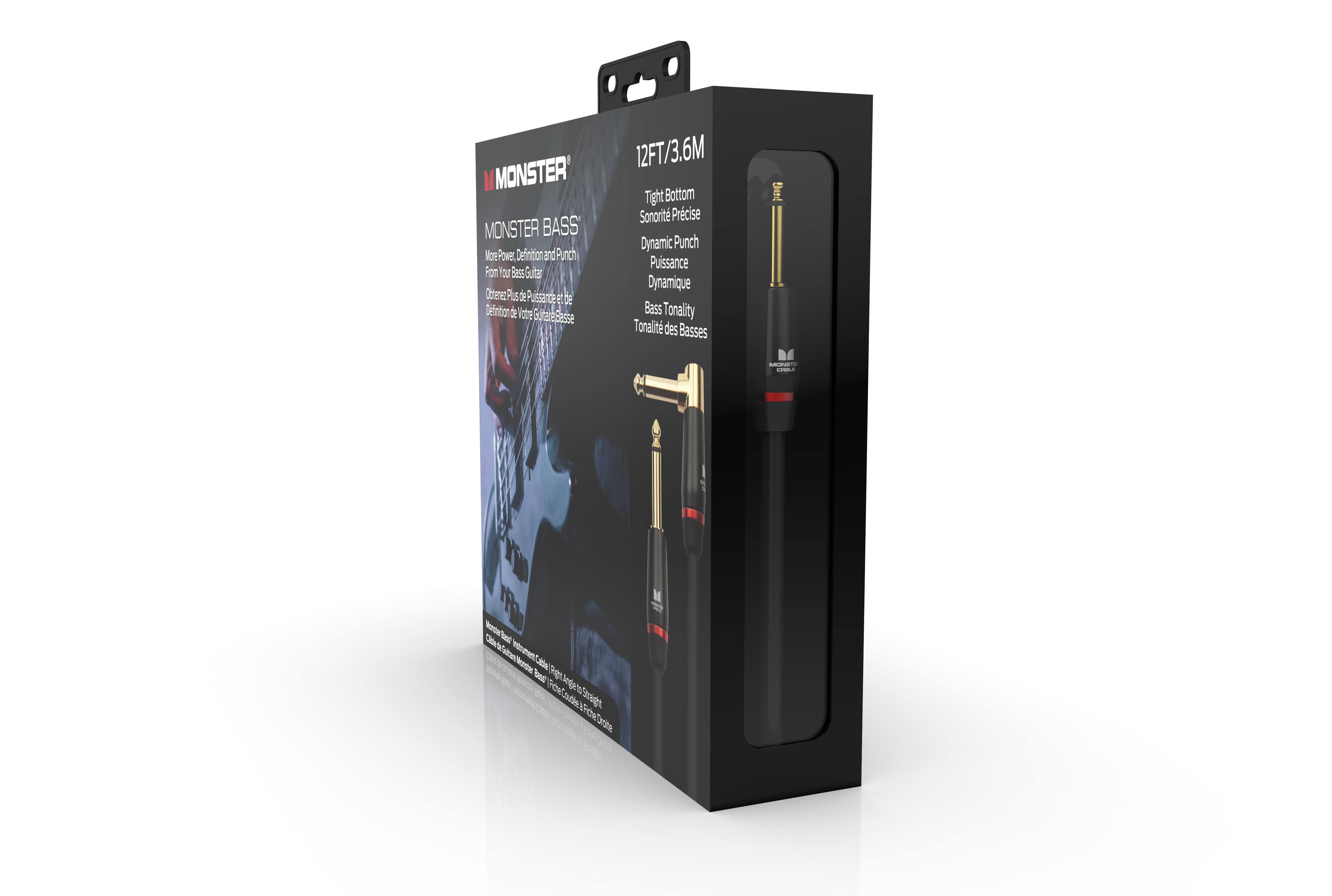 Monster® Prolink Bass® Instrument Cable - HIENDGUITAR Monstercable Cable