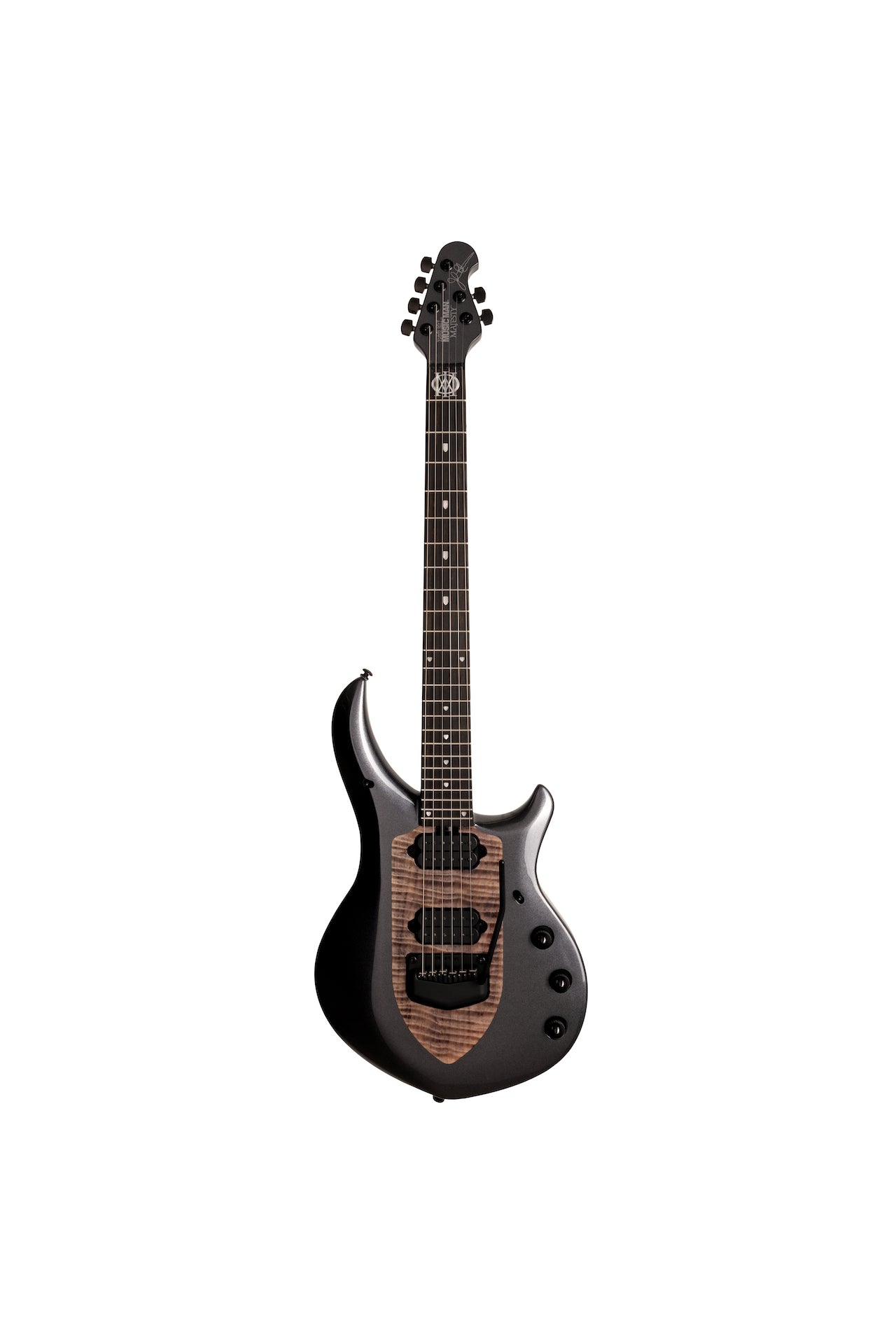 Ernie Ball Music Man Majesty John Petrucci Signature Electric Guitar - Smoked Pearl M014661 - HIENDGUITAR Musicman GUITAR