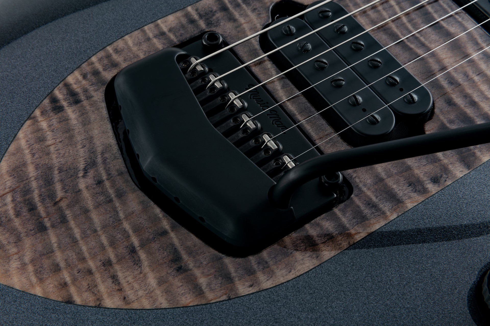 Ernie Ball Music Man Majesty John Petrucci Signature Electric Guitar - Smoked Pear M014778 - HIENDGUITAR Musicman GUITAR