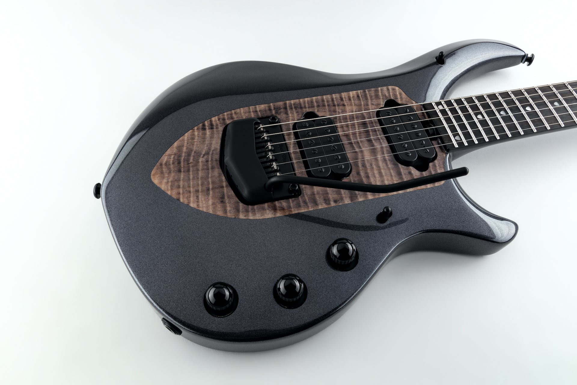 Ernie Ball Music Man Majesty John Petrucci Signature Electric Guitar - Smoked Pearl M014661 - HIENDGUITAR Musicman GUITAR