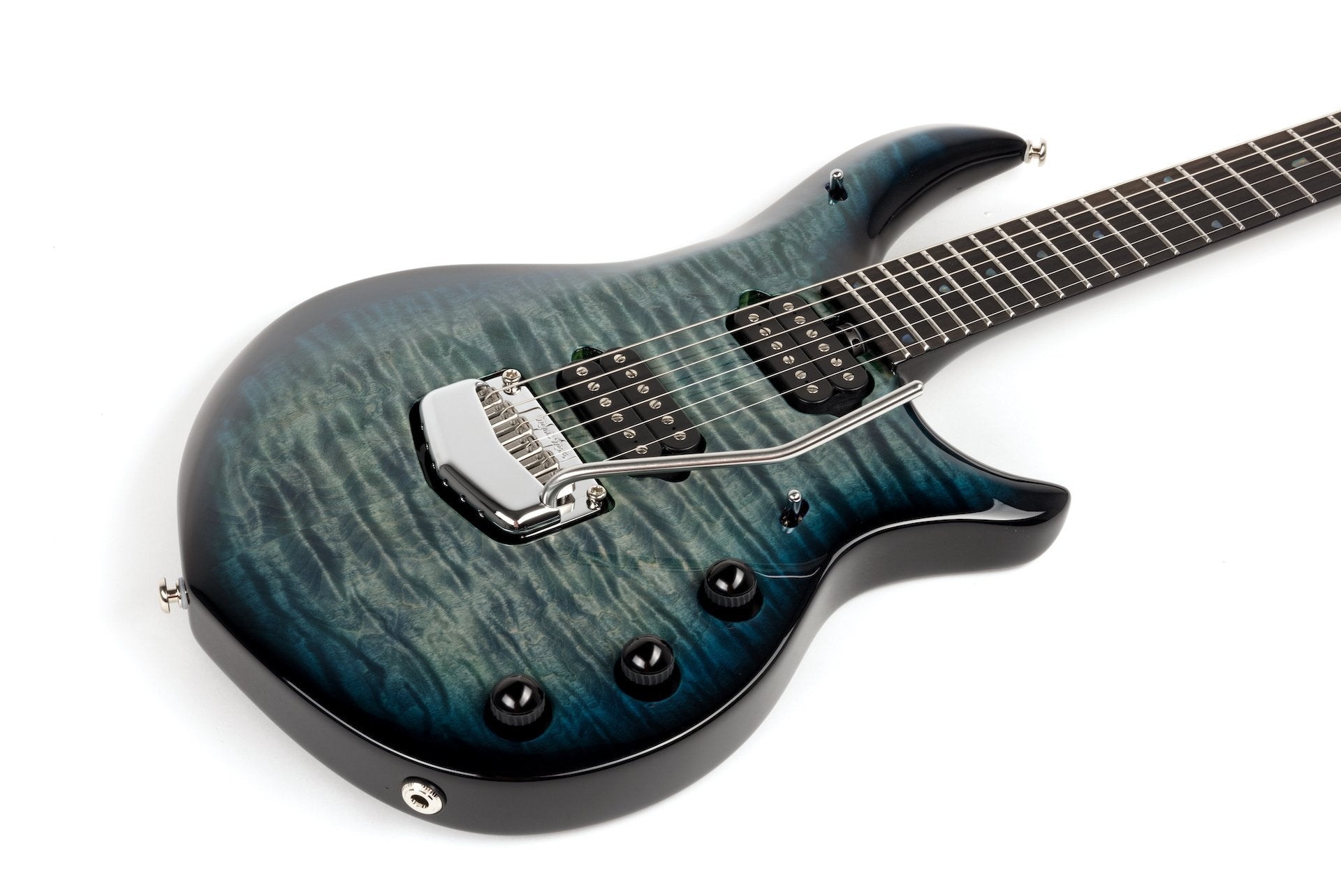 Ernie Ball Music Man John Petrucci Majesty Electric Guitar - Hydrospace with Ebony Fingerboard M014771 - HIENDGUITAR Musicman GUITAR