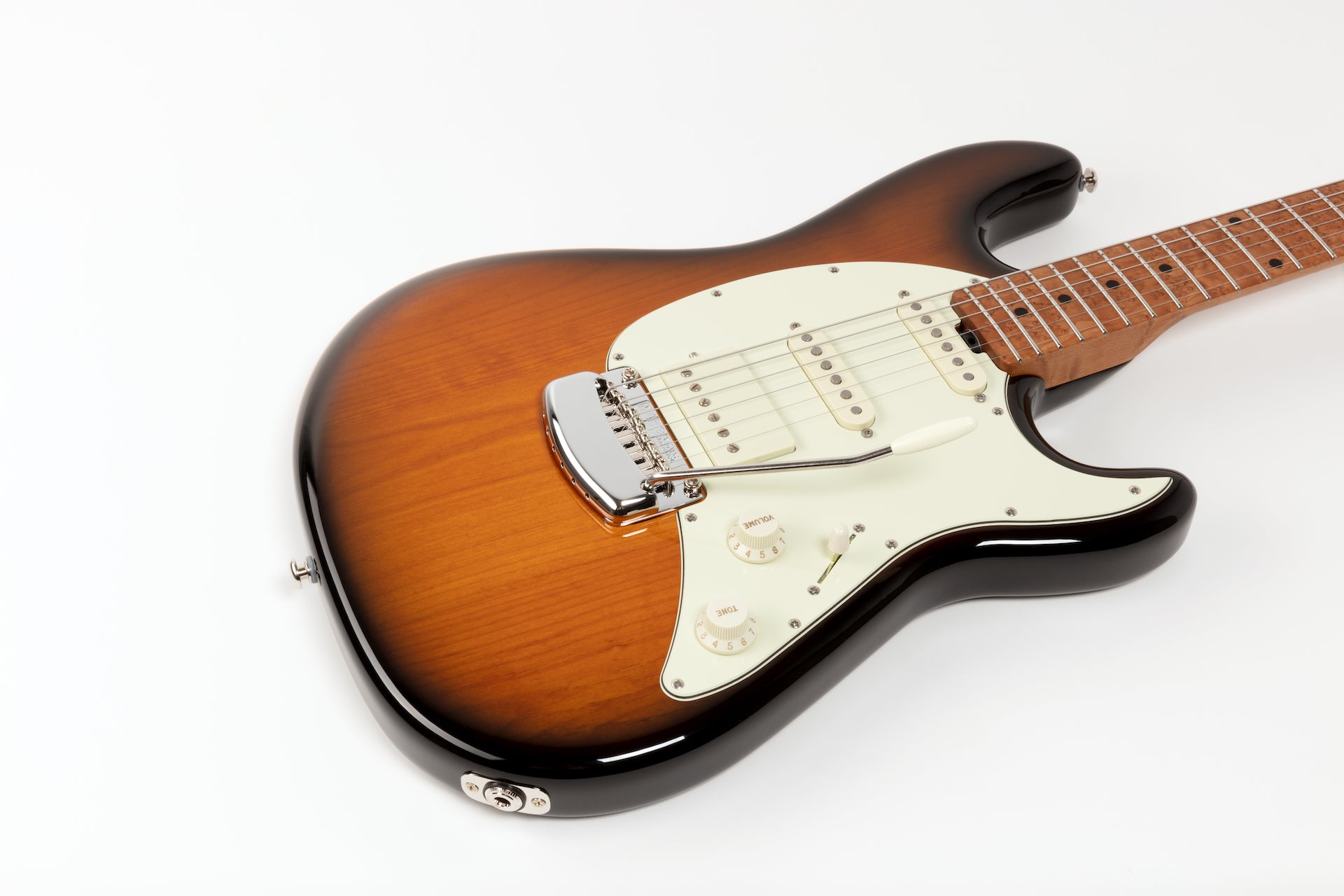 Ernie Ball Music Man Cutlass RS HSS - Vintage Tobacco H01689 - HIENDGUITAR Musicman GUITAR